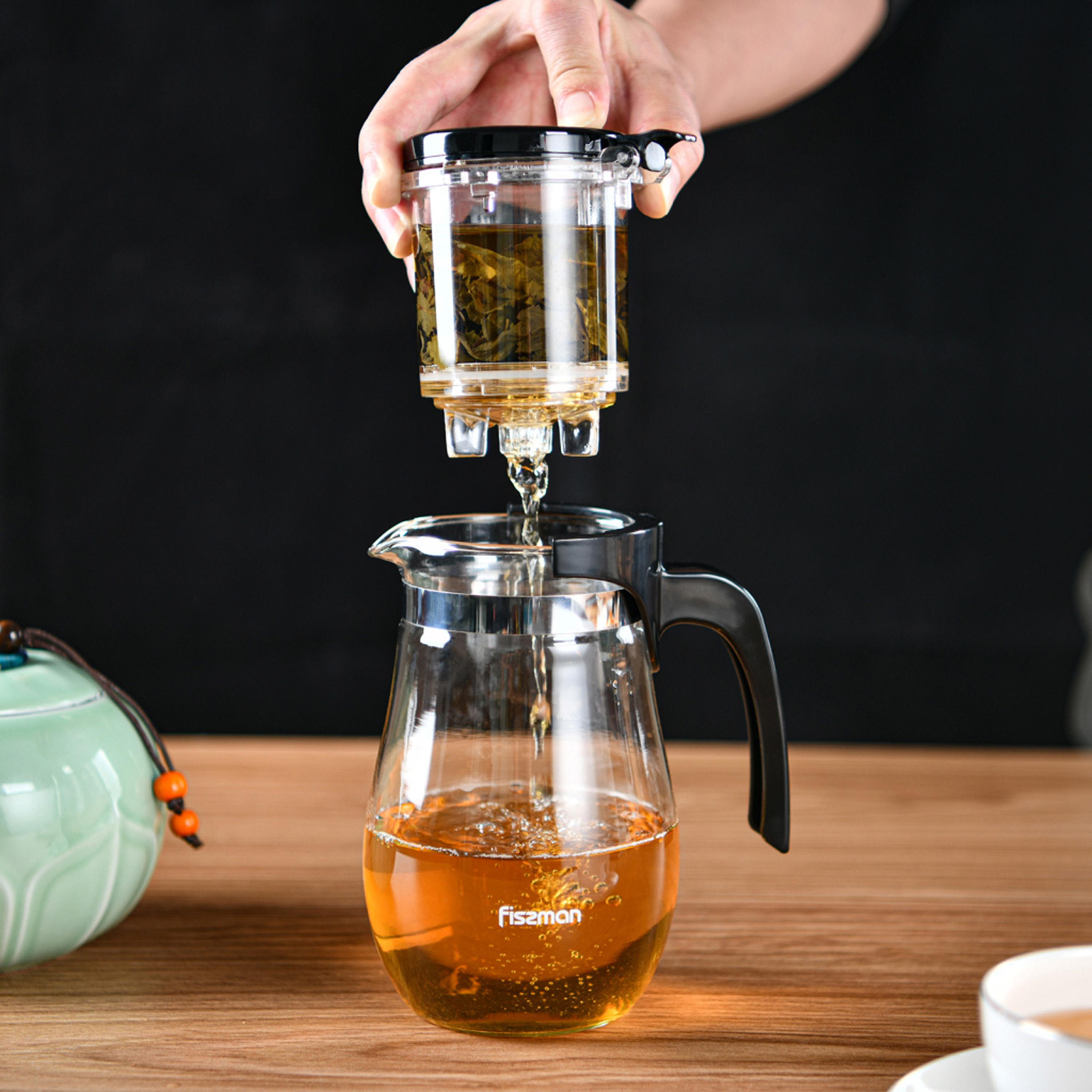 Gunfu Glass Teapot with Removable Infuser - 550 ml-household-dining-teaandcoffee-vacuumflaskscoffeeandteapots-image-5