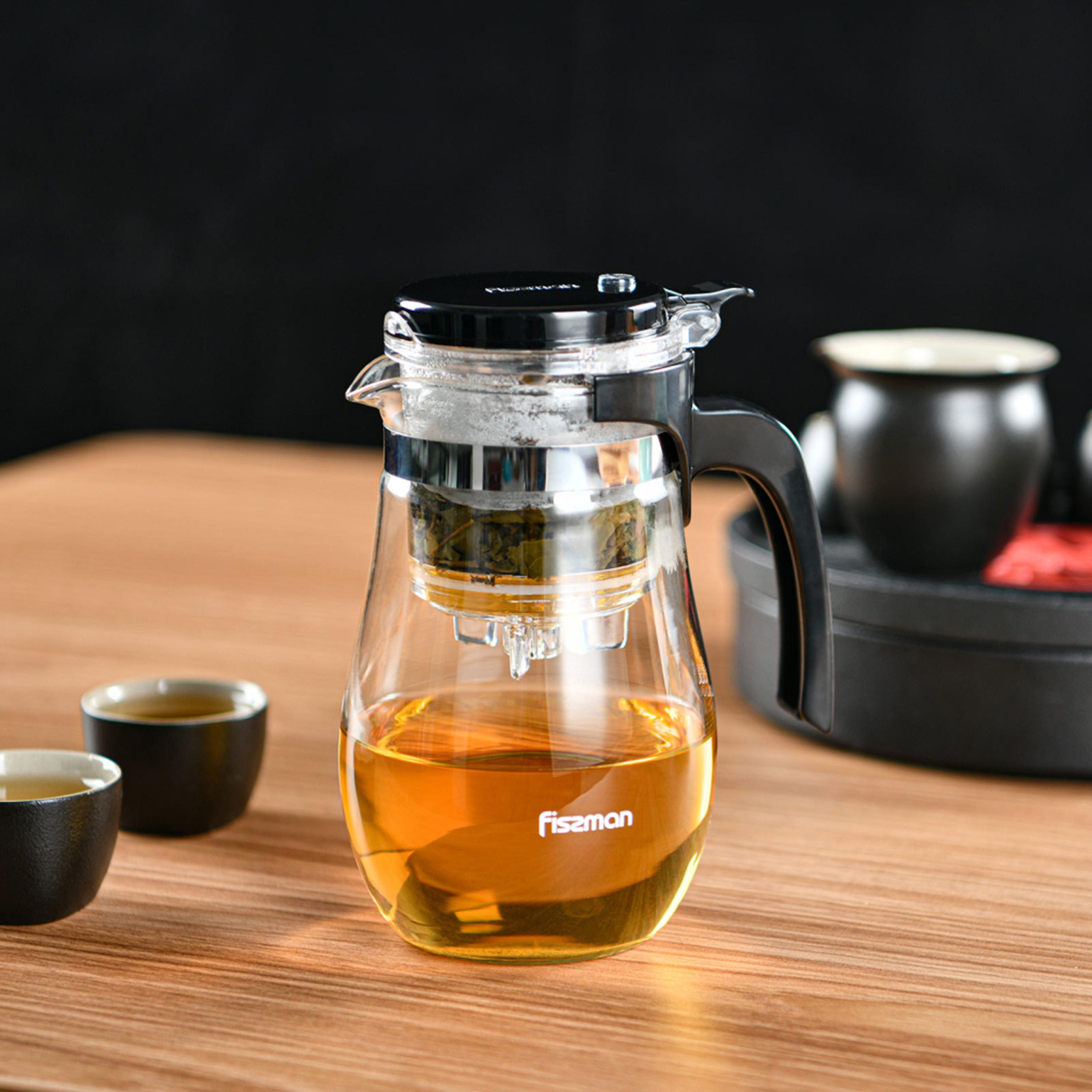 Gunfu Glass Teapot with Removable Infuser - 550 ml-household-dining-teaandcoffee-vacuumflaskscoffeeandteapots-image-7