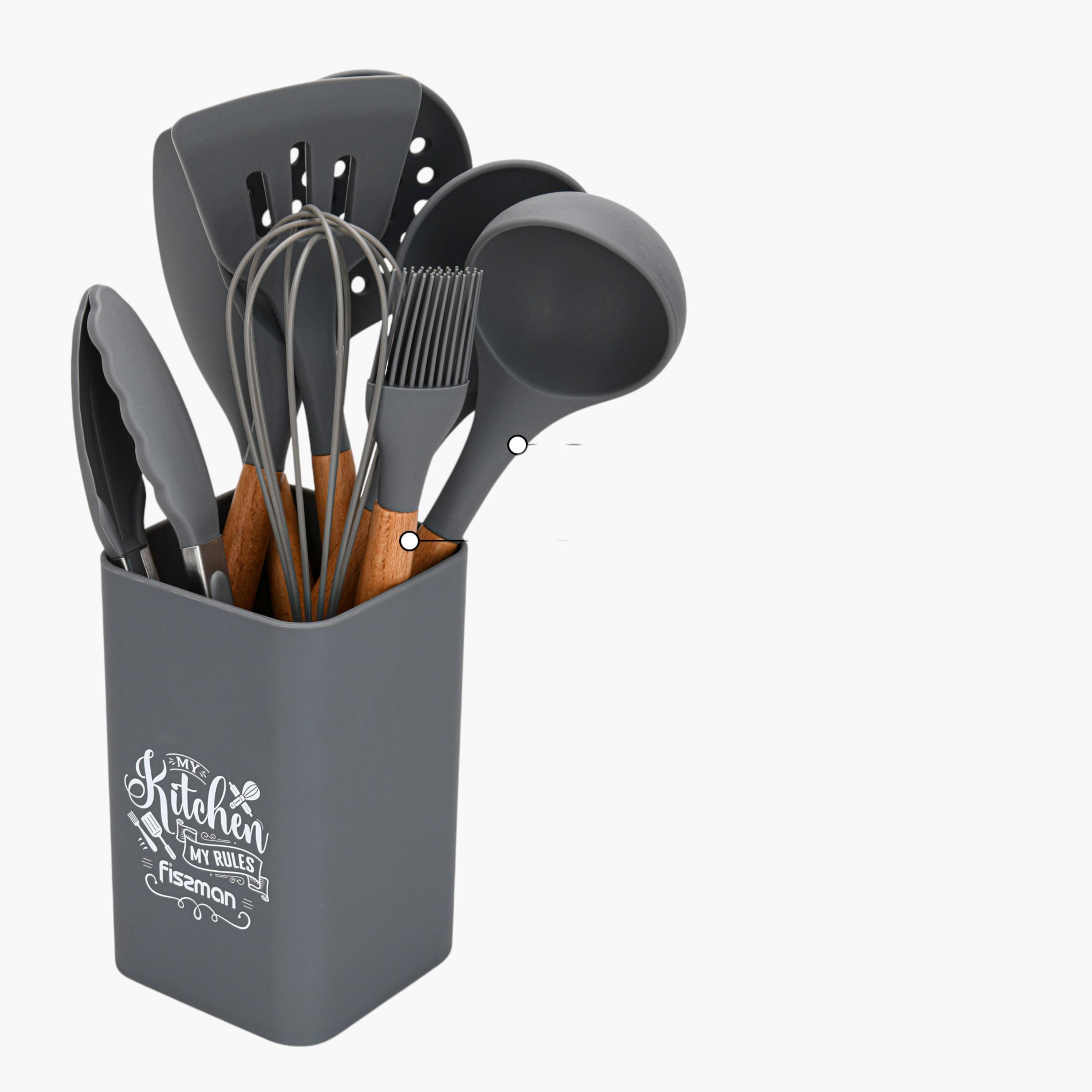 طقم أدوات مائدة 9 قطع مع حامل من فيسمان-household-dining-cutlery-spoonsforksandknives-image-5
