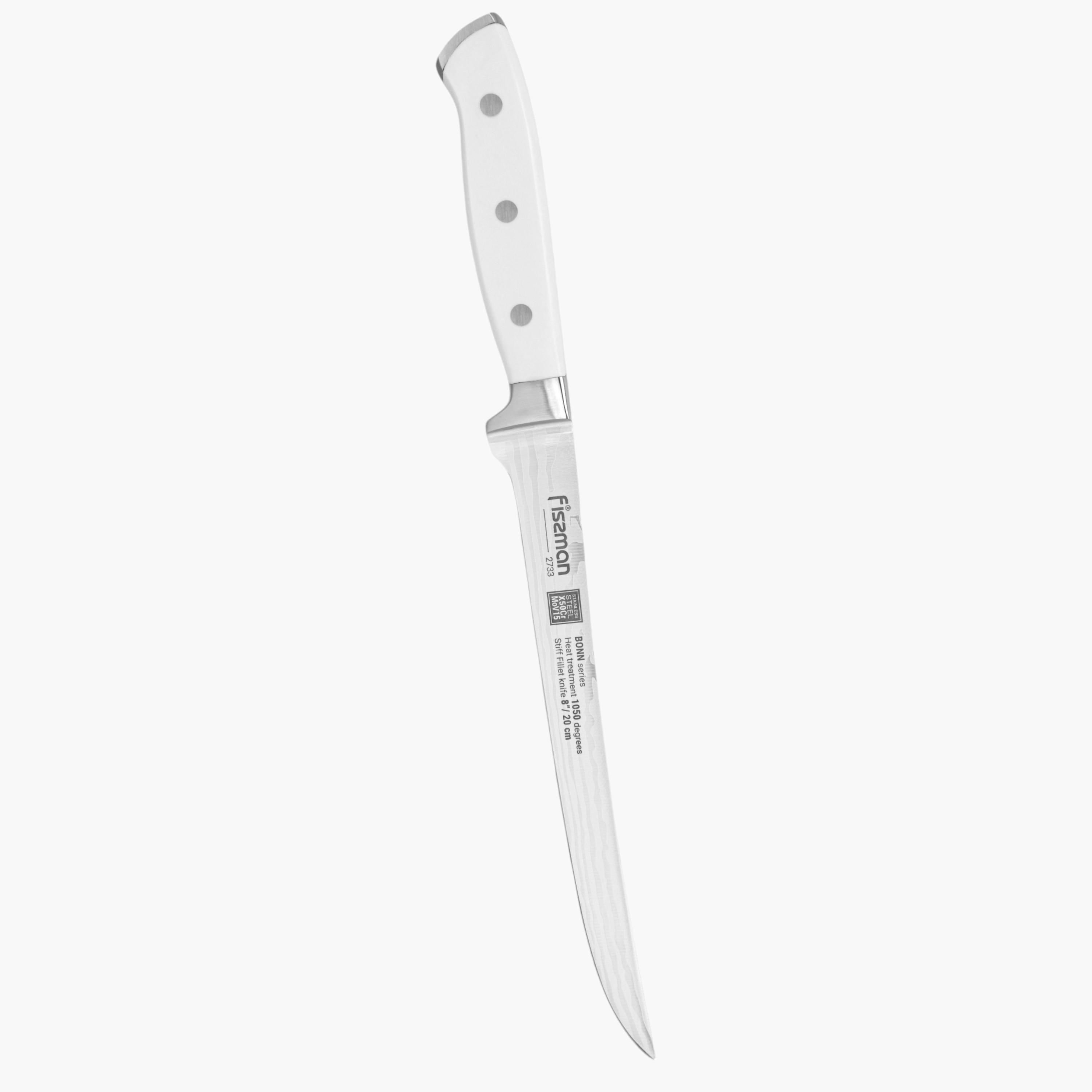 Fissman 8-inch Stiff Fillet Knife - Bonn-household-kitchen-kitchentoolsandutensils-knives-image-1