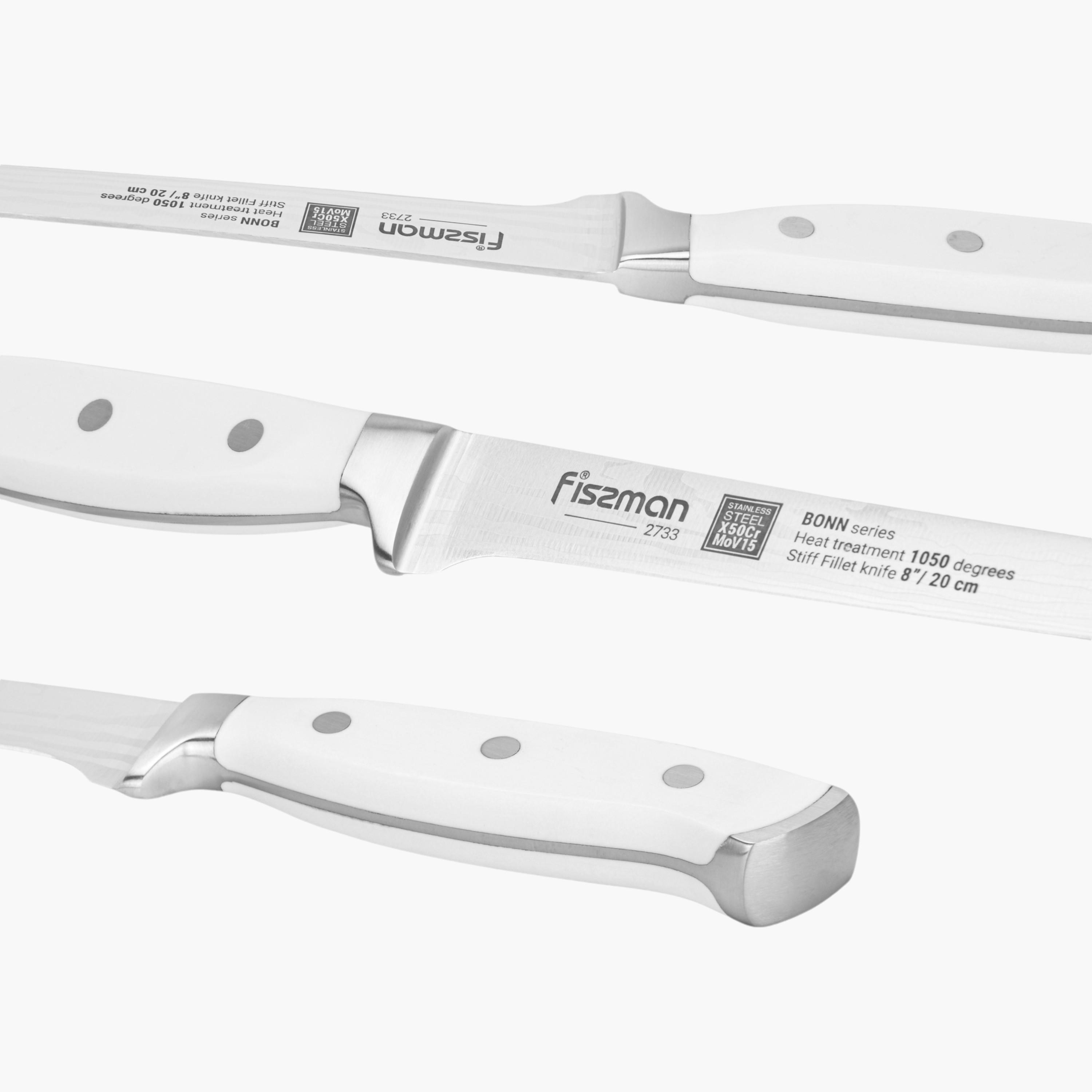 Fissman 8-inch Stiff Fillet Knife - Bonn-household-kitchen-kitchentoolsandutensils-knives-image-6