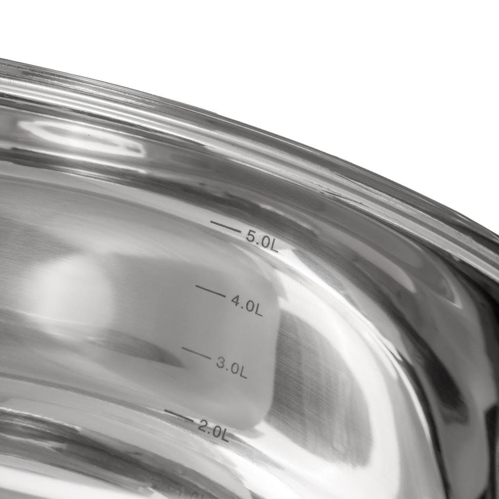 Felina Stainless Steel Stockpot with Glass Lid - 7 L-household-kitchen-cookware-potsandpans-image-3