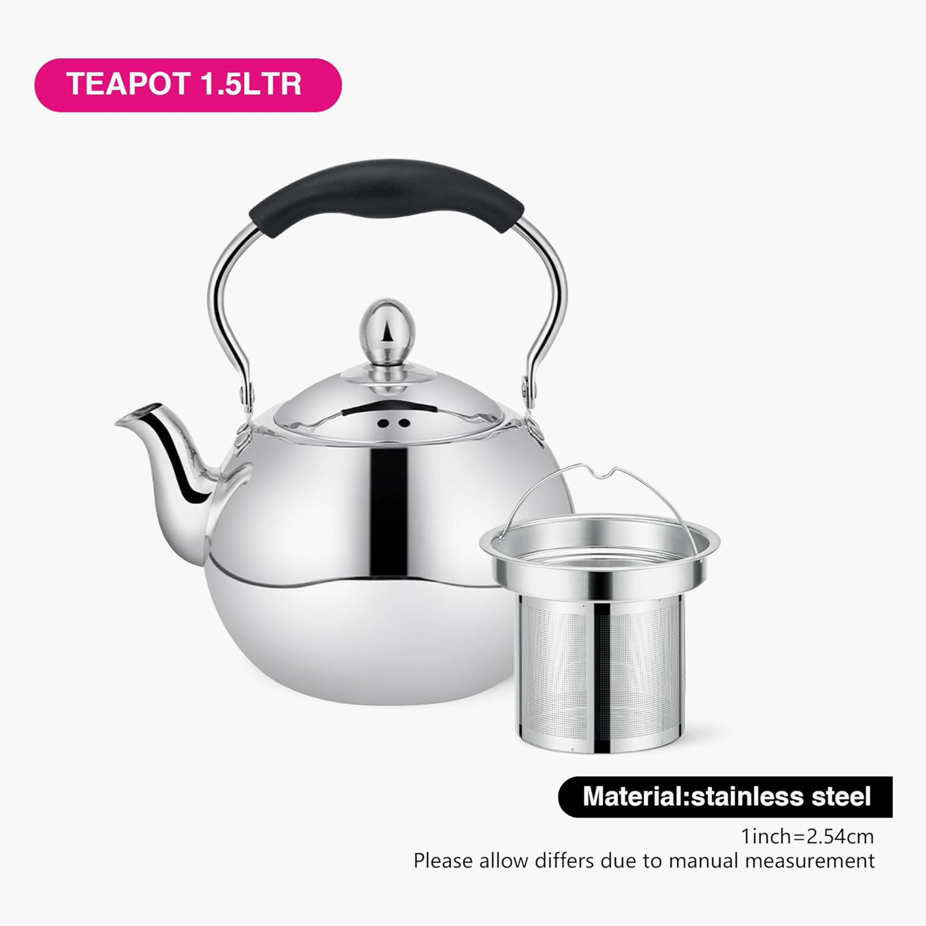إبريق شاي ستانليس ستيل مع مصفاة فولاذية فيلا من فيسمان - 1.5 لتر-household-dining-teaandcoffee-vacuumflaskscoffeeandteapots-image-3