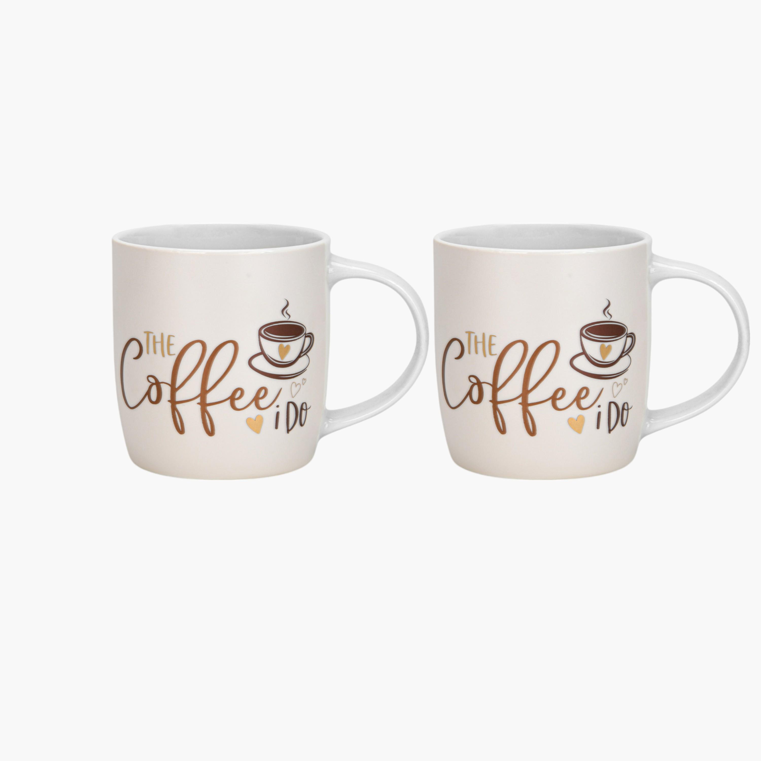 Typographic Print 2-Piece New Bone China Mug Set - 310 ml-household-dining-teaandcoffee-teaandcoffeesets-image-3