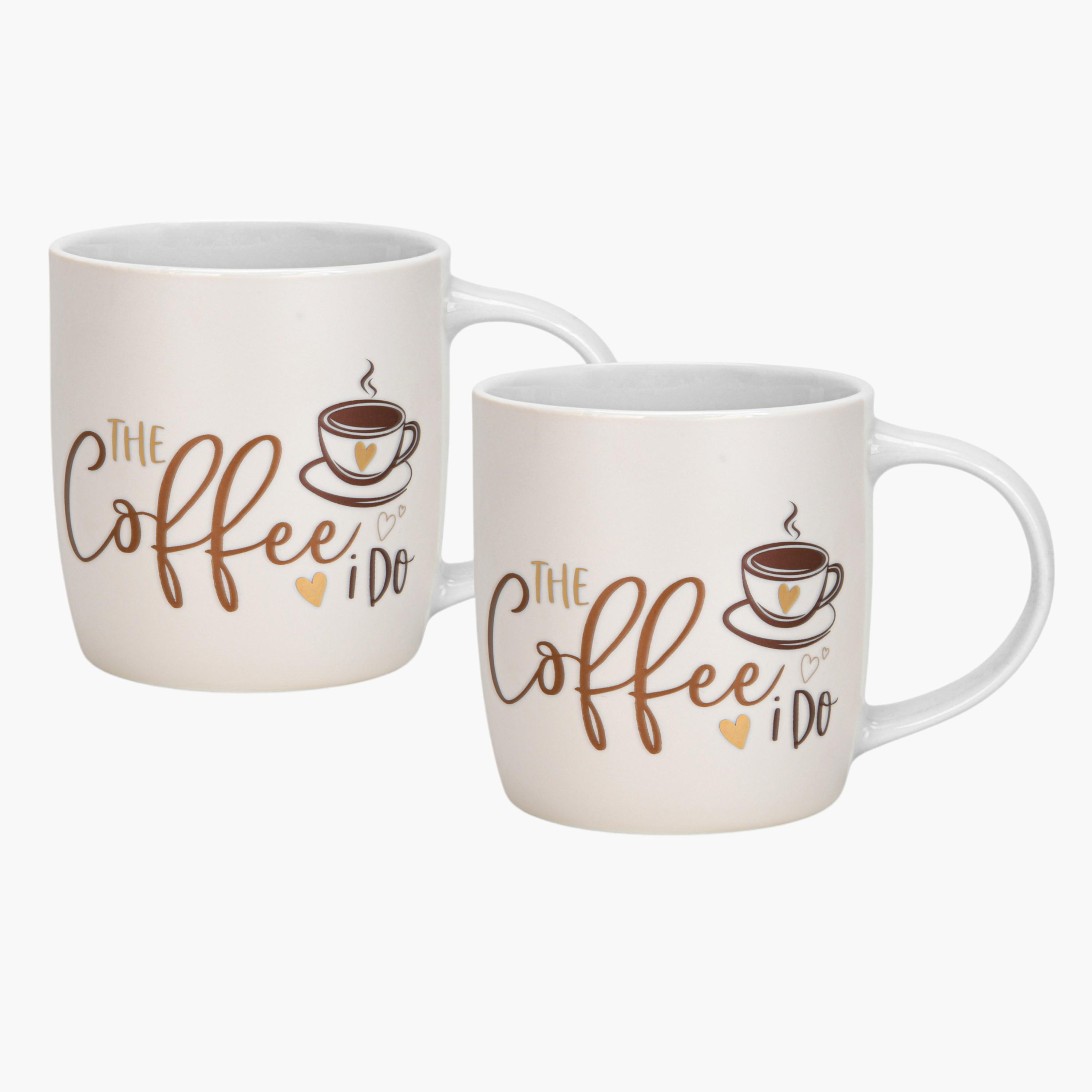 Typographic Print 2-Piece New Bone China Mug Set - 310 ml-household-dining-teaandcoffee-teaandcoffeesets-image-4