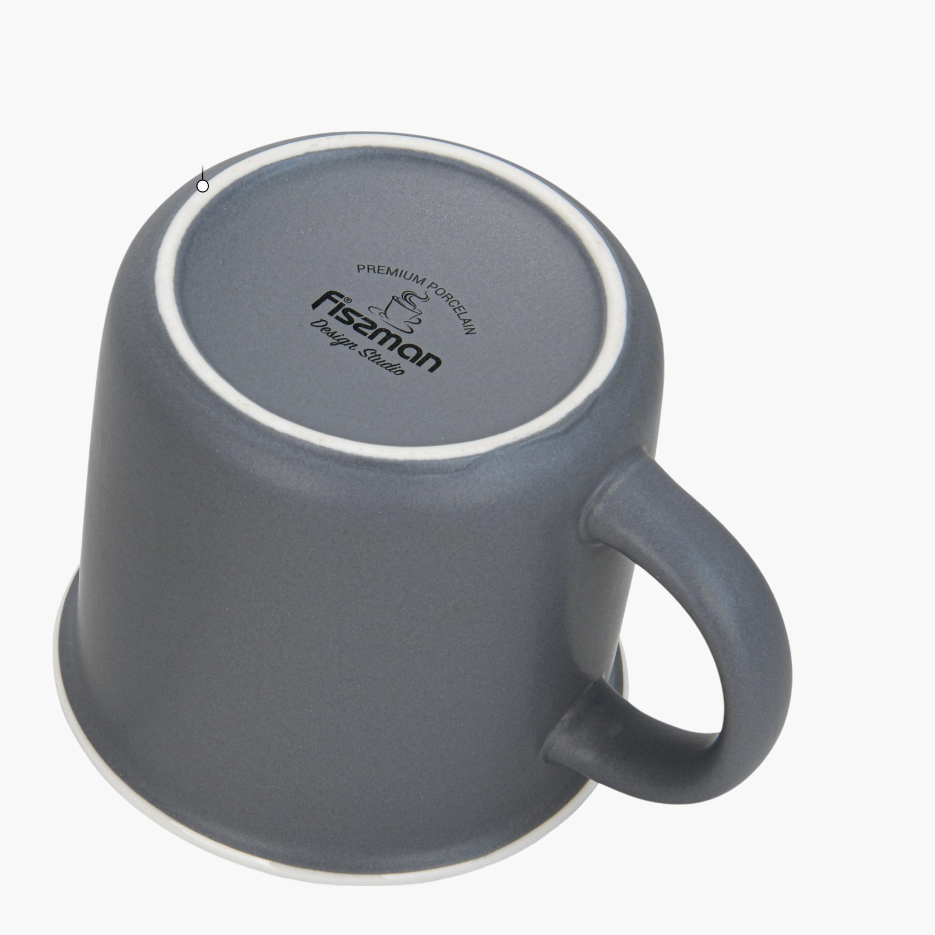 Fissman 2-Piece Printed New Bone China Mug Set - 380 ml-household-dining-teaandcoffee-teaandcoffeesets-image-2