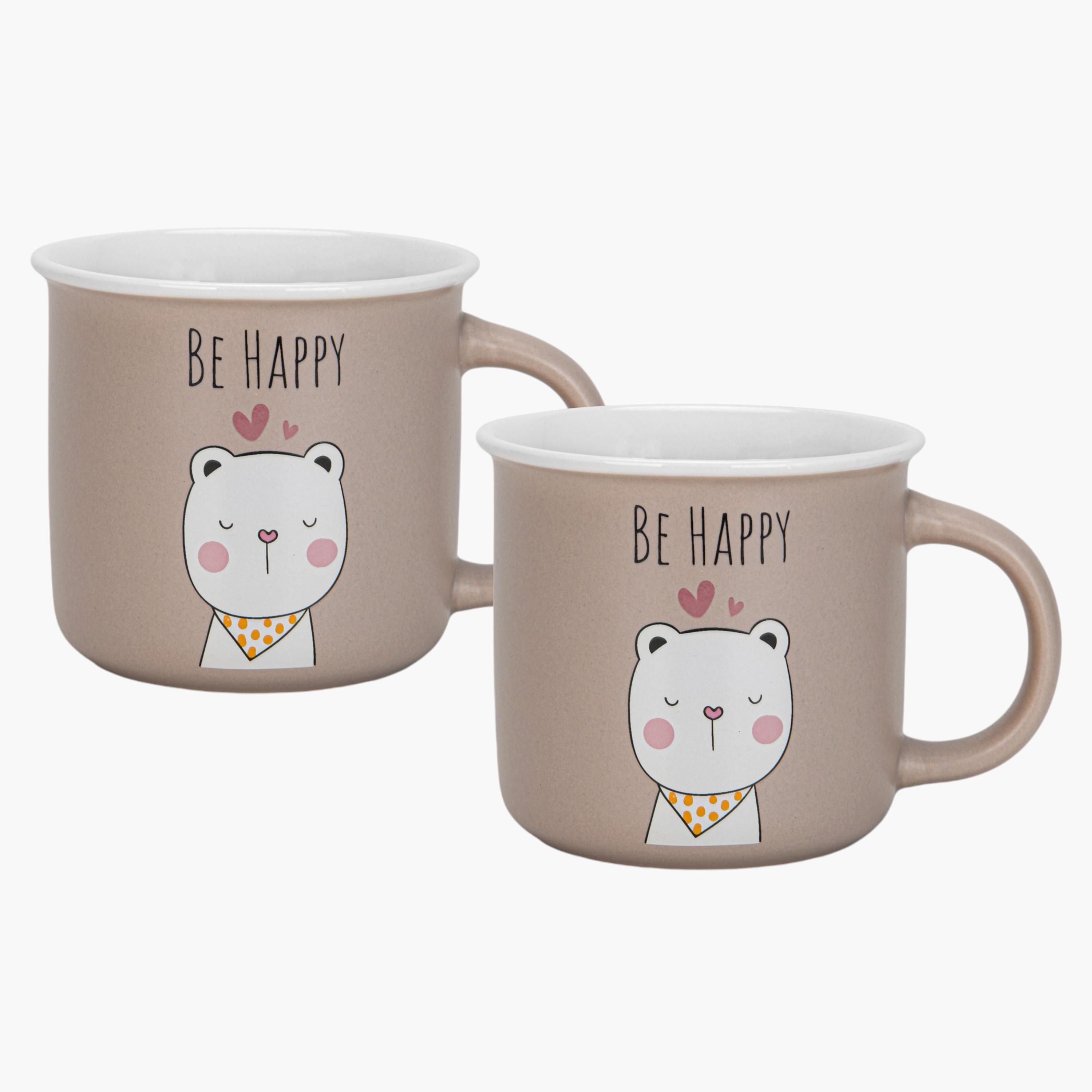 طقم مجات خزف صيني بطبعات قطعتين من فسيمان - 380 مل-household-dining-teaandcoffee-teaandcoffeesets-image-4