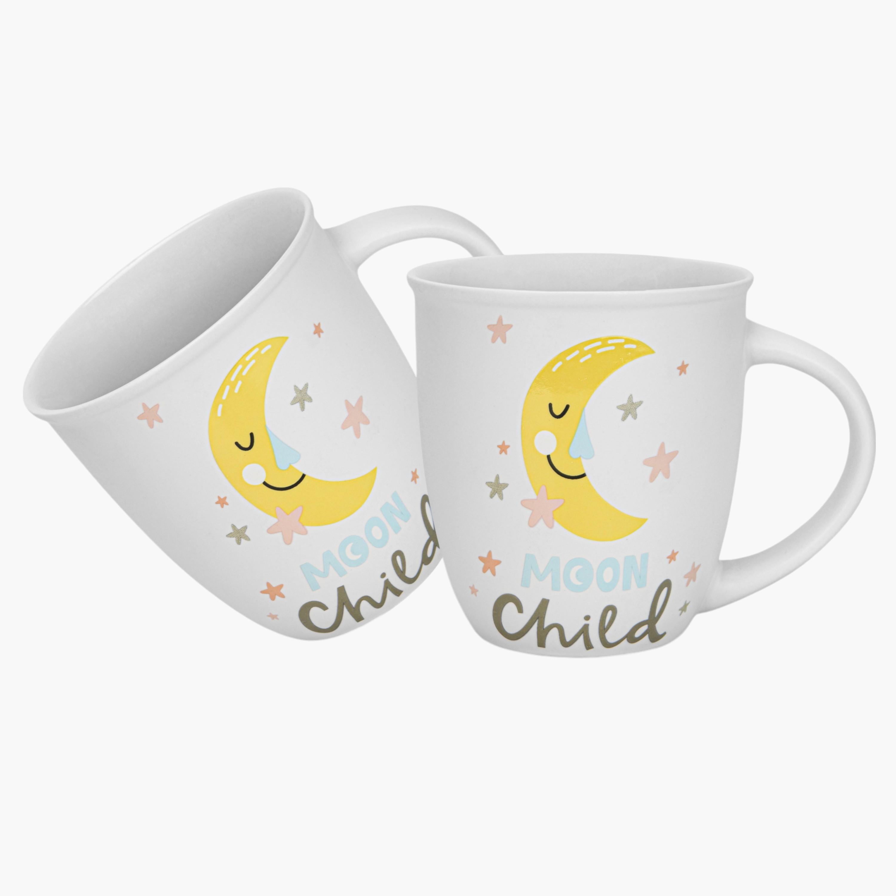 طقم أكواب خزف صيني بطبعات قطعتين من فسيمان - 380 مل-household-dining-teaandcoffee-teaandcoffeesets-image-1