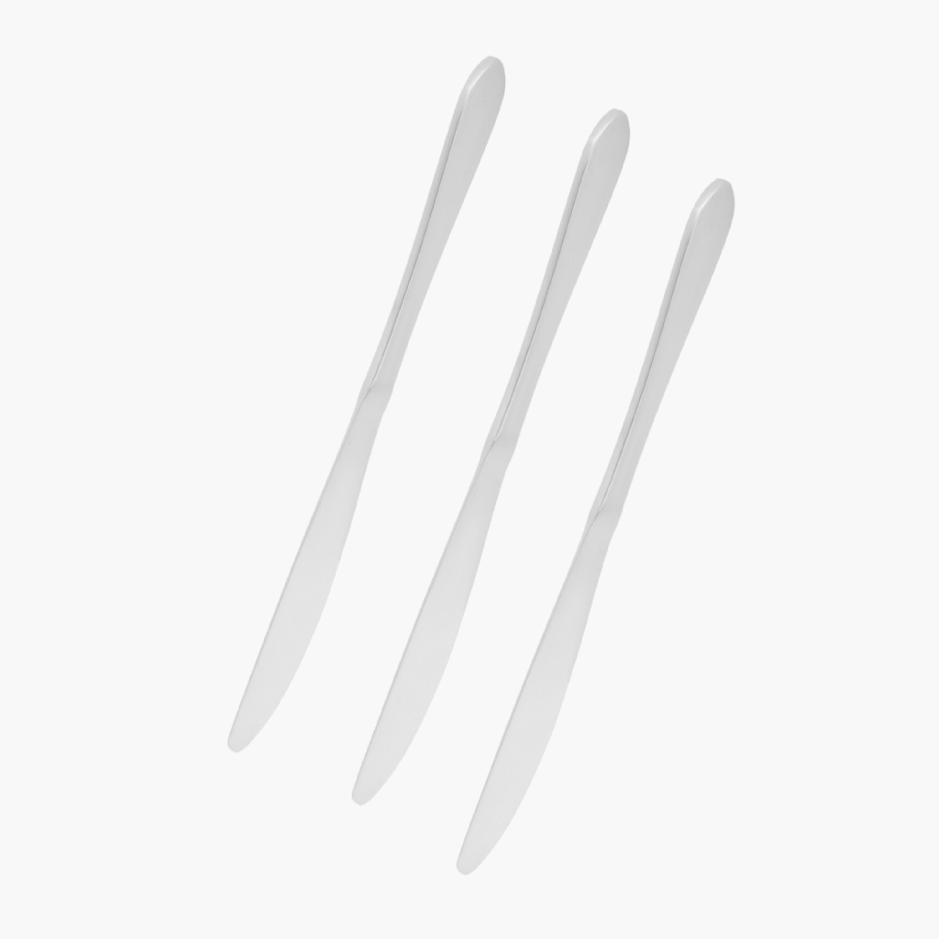 Floy 3-Piece Stainless Steel Dinner Knife Set-household-kitchen-kitchentoolsandutensils-knives-image-1