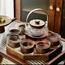 Quesera 8-Piece Glass Teapot and Cup Set with Wooden Tray - Serves 6-InfluencerCodes_Ramadan26_All_20012026-image-1