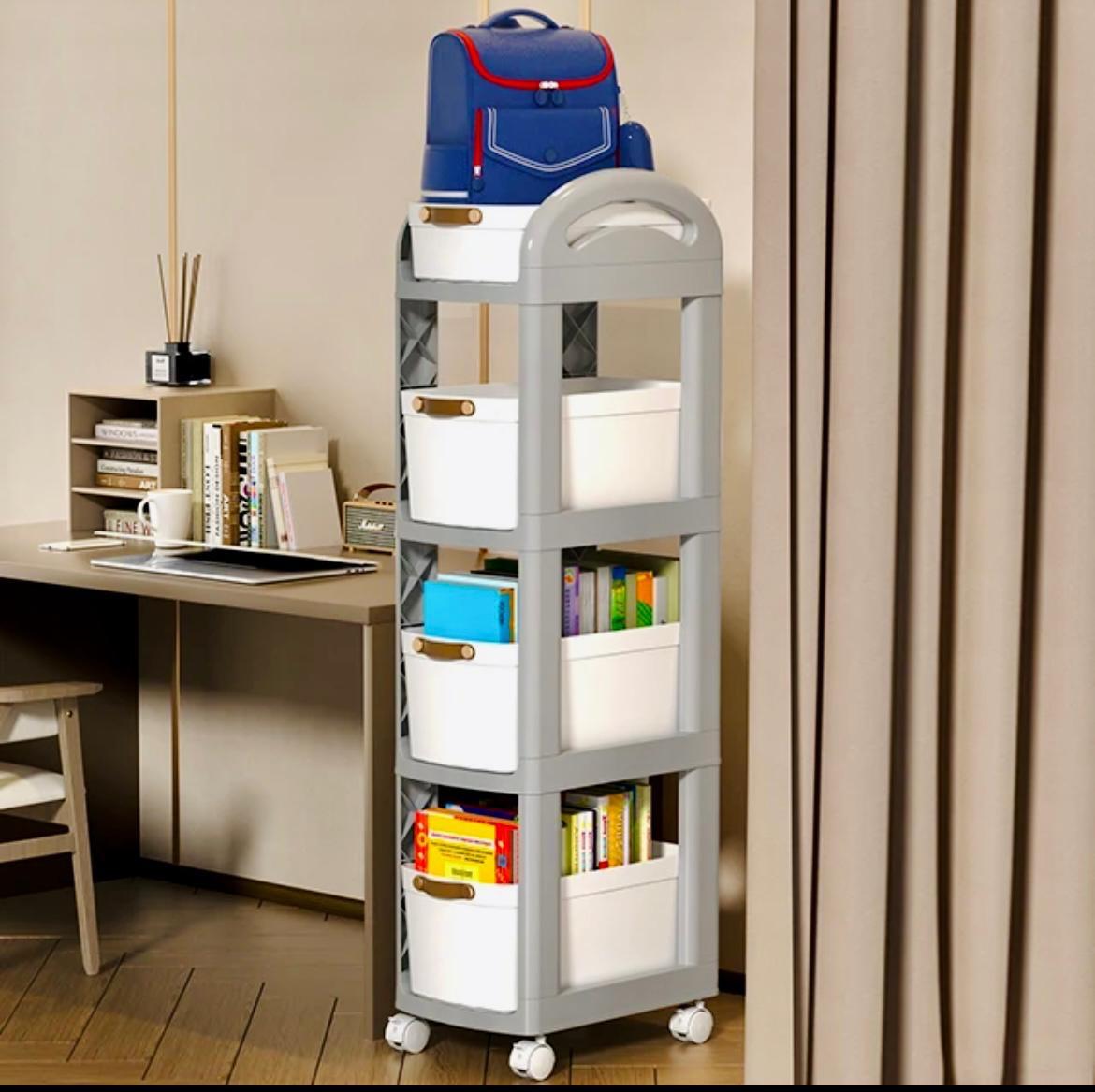 Quesera 4-Tier Kitchen Trolley