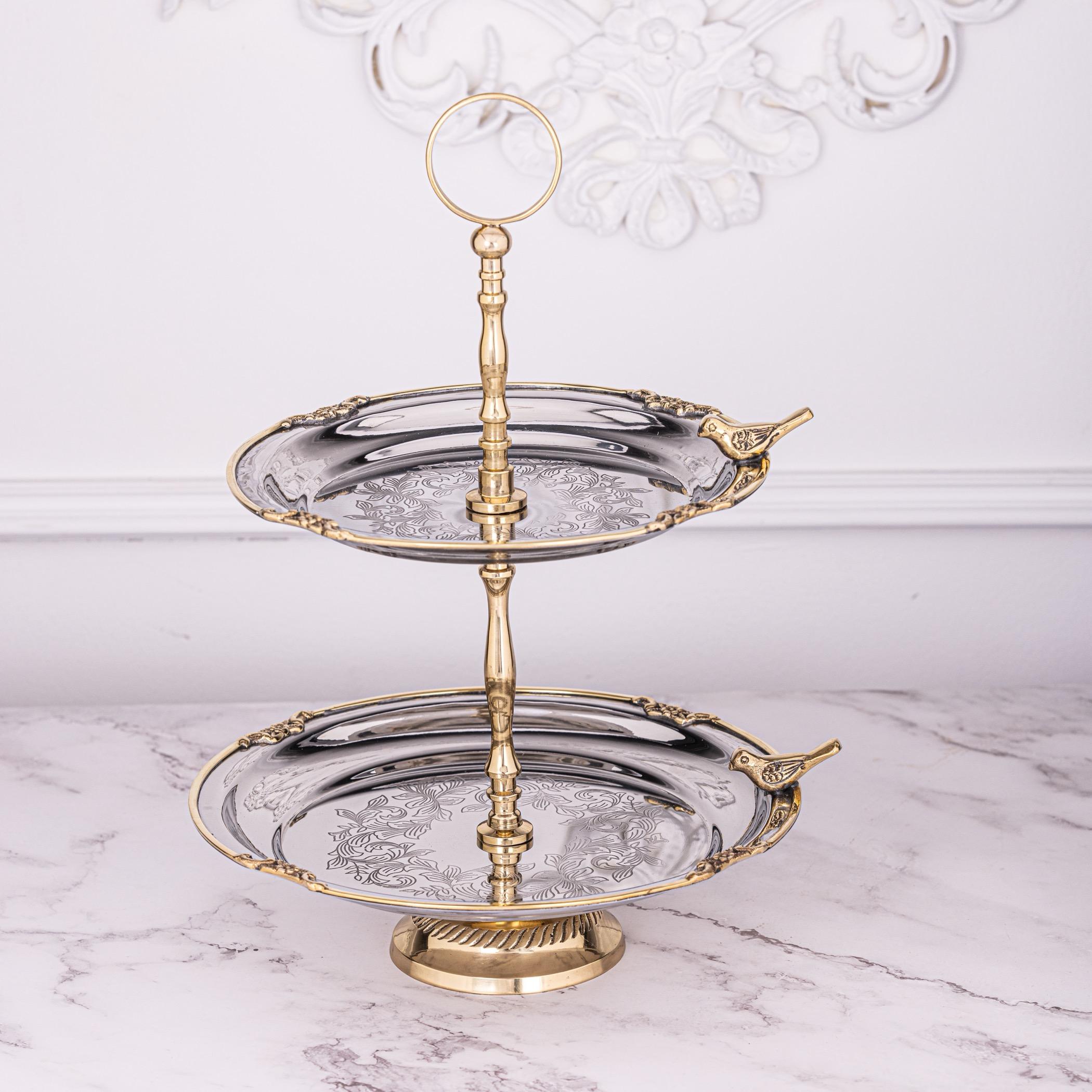 Quesera 2-Tier Cake Stand - 27 cm