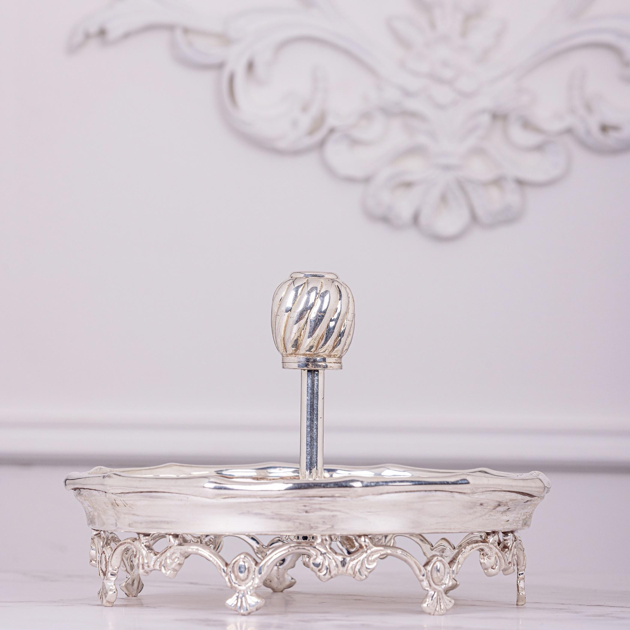 Quesera ANAQAT Silver Plated Brass Serving Platter