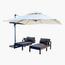 Wooden Twist Sunshade Aluminium Garden Umbrella with Rotating Handle - 300x340 cm-InfluencerCodes_Ramadan26_All_20012026-image-5
