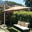 Wooden Twist Sunshade Aluminium Garden Umbrella with Rotating Handle - 350x350 cm-InfluencerCodes_Ramadan26_All_20012026-image-1