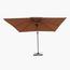 Wooden Twist Sunshade Aluminium Garden Umbrella with Rotating Handle - 350x350 cm-InfluencerCodes_Ramadan26_All_20012026-image-3
