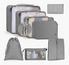 Quesera 8-Piece Travel Organizer Set-household-travel-luggage-travelaccessories-image-1