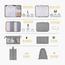 Quesera 8-Piece Travel Organizer Set-household-travel-luggage-travelaccessories-image-3