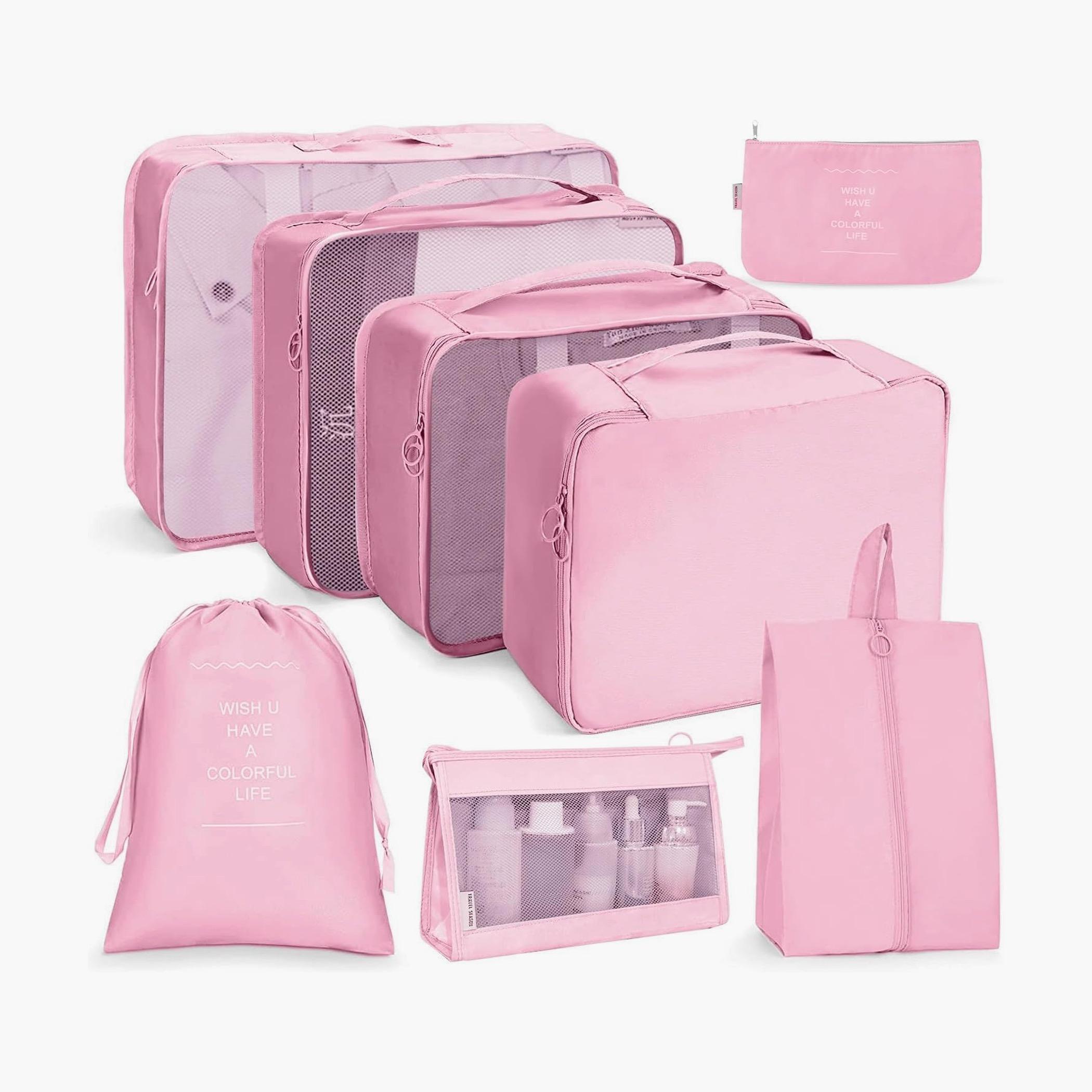 Quesera 8-Piece Waterproof Travel Organizer Set