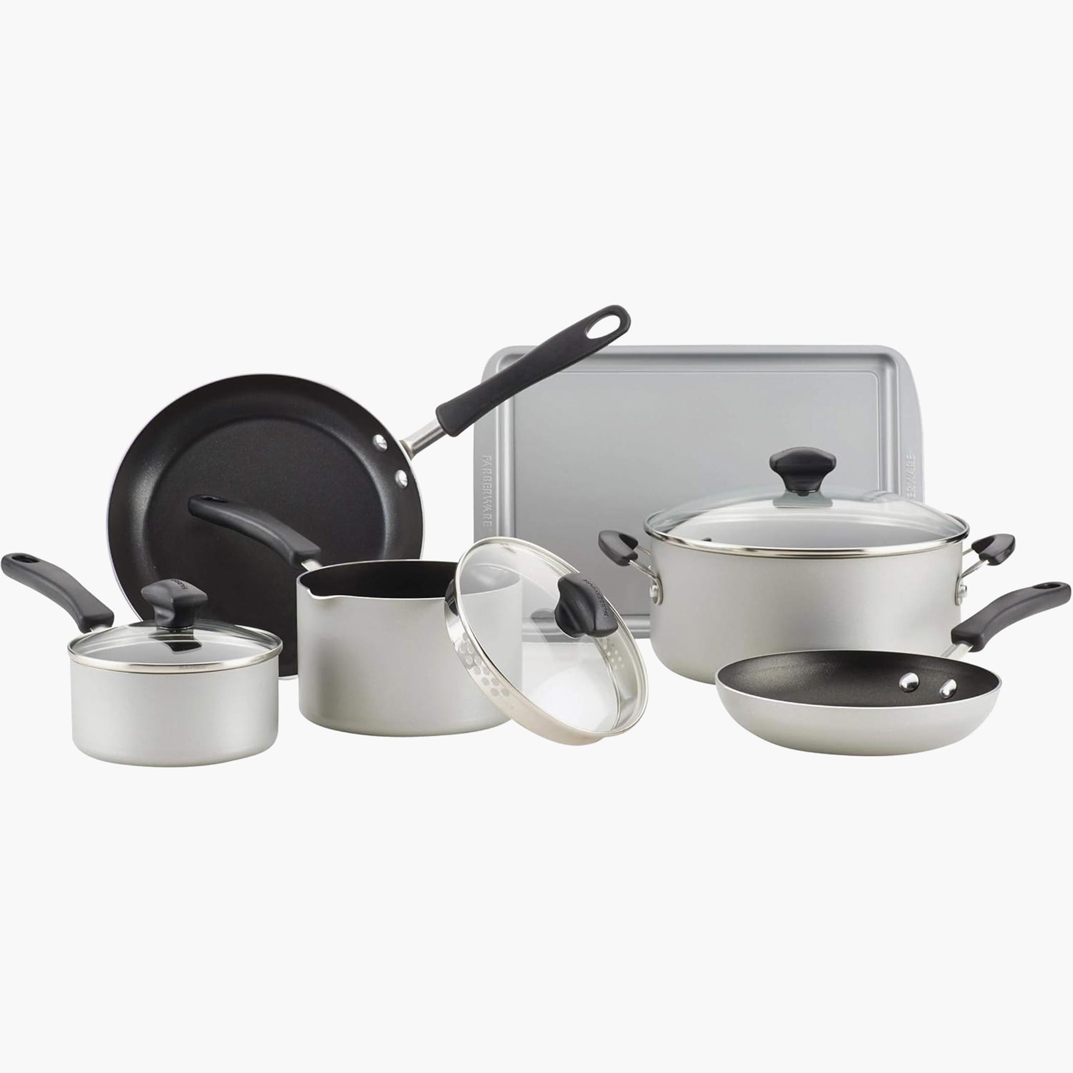 طقم أواني طهي غير لاصق 15 قطعة فاربروير كوكستارت من وينسور-household-kitchen-cookware-cookwareandsets-image-6