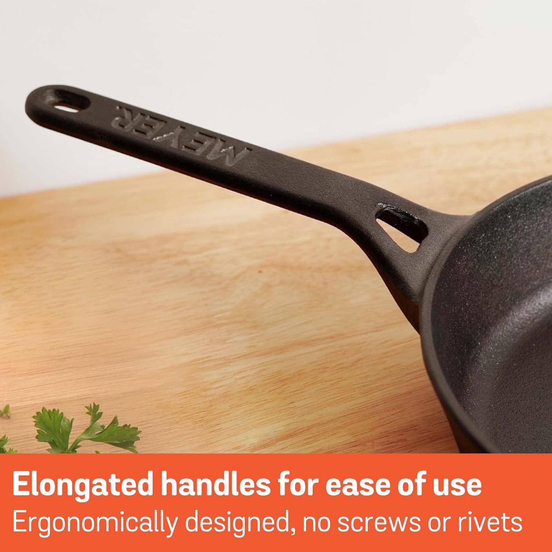 Pre-Seasoned Cast Iron Fry Pan - 26 cms-household-kitchen-cookware-potsandpans-image-6