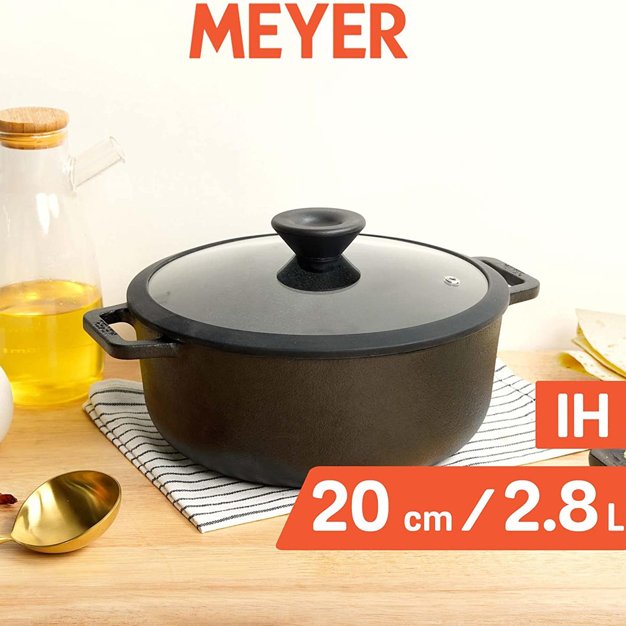 Pre-Seasoned Cast Iron Dutch Oven - 2.8 L-household-kitchen-cookware-potsandpans-image-3