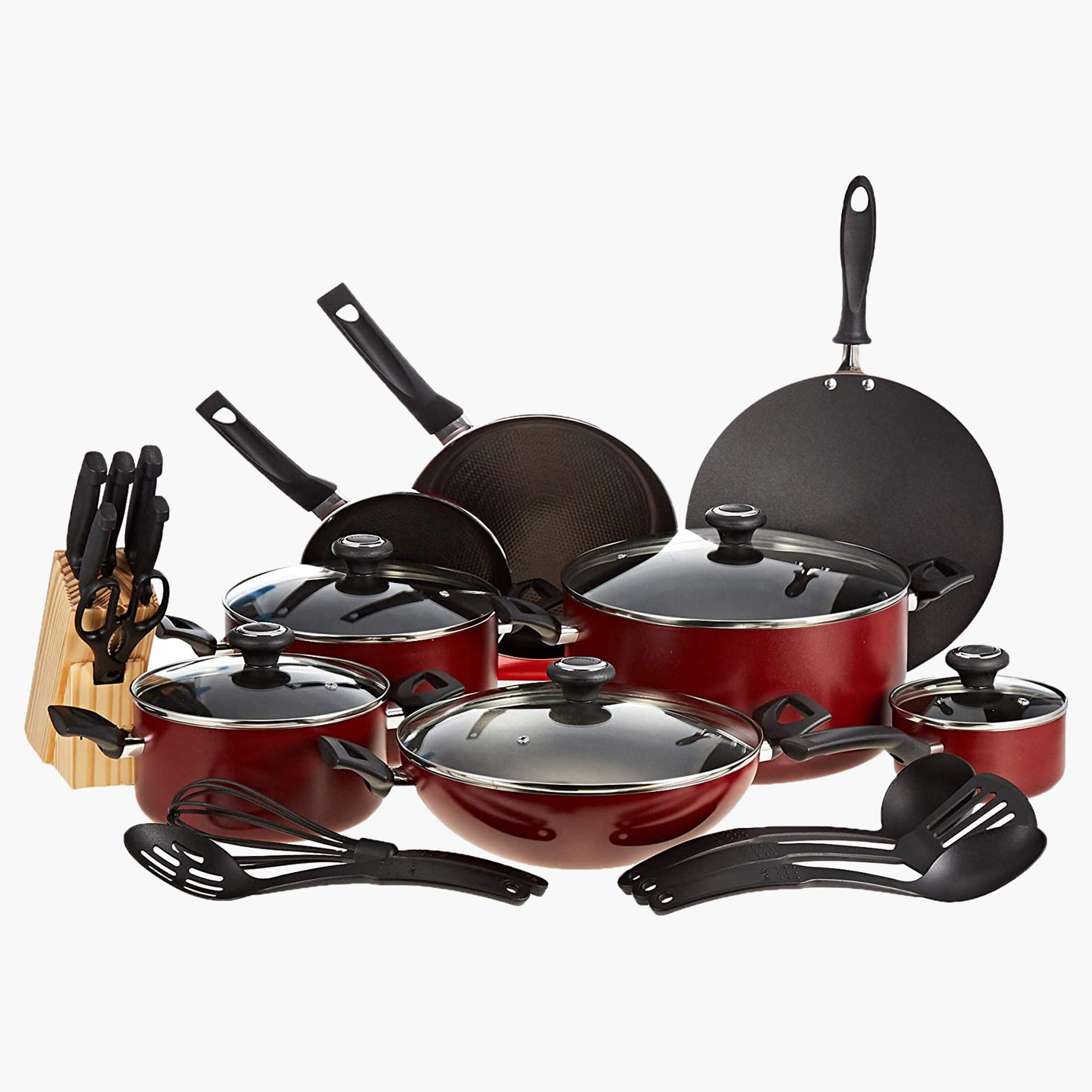 Non-Stick 25-Piece Cookware Set-household-kitchen-cookware-cookwareandsets-image-1