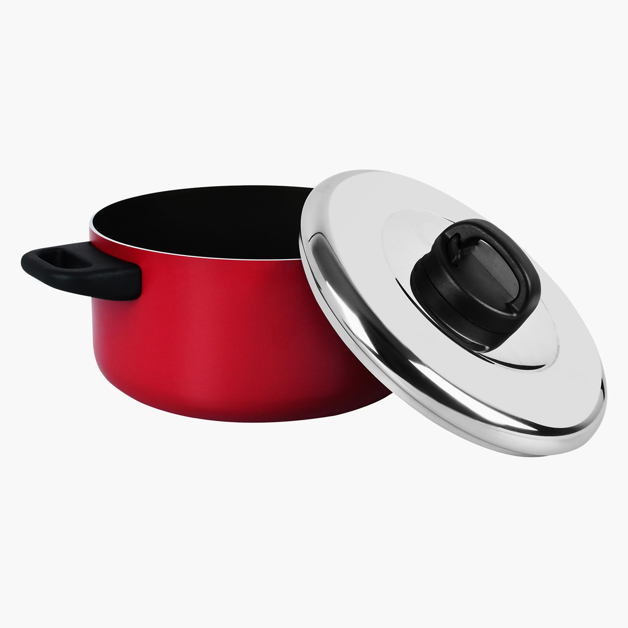 Classique 3-Piece Aluminium Pan and Pot Set-household-kitchen-cookware-cookwareandsets-image-3