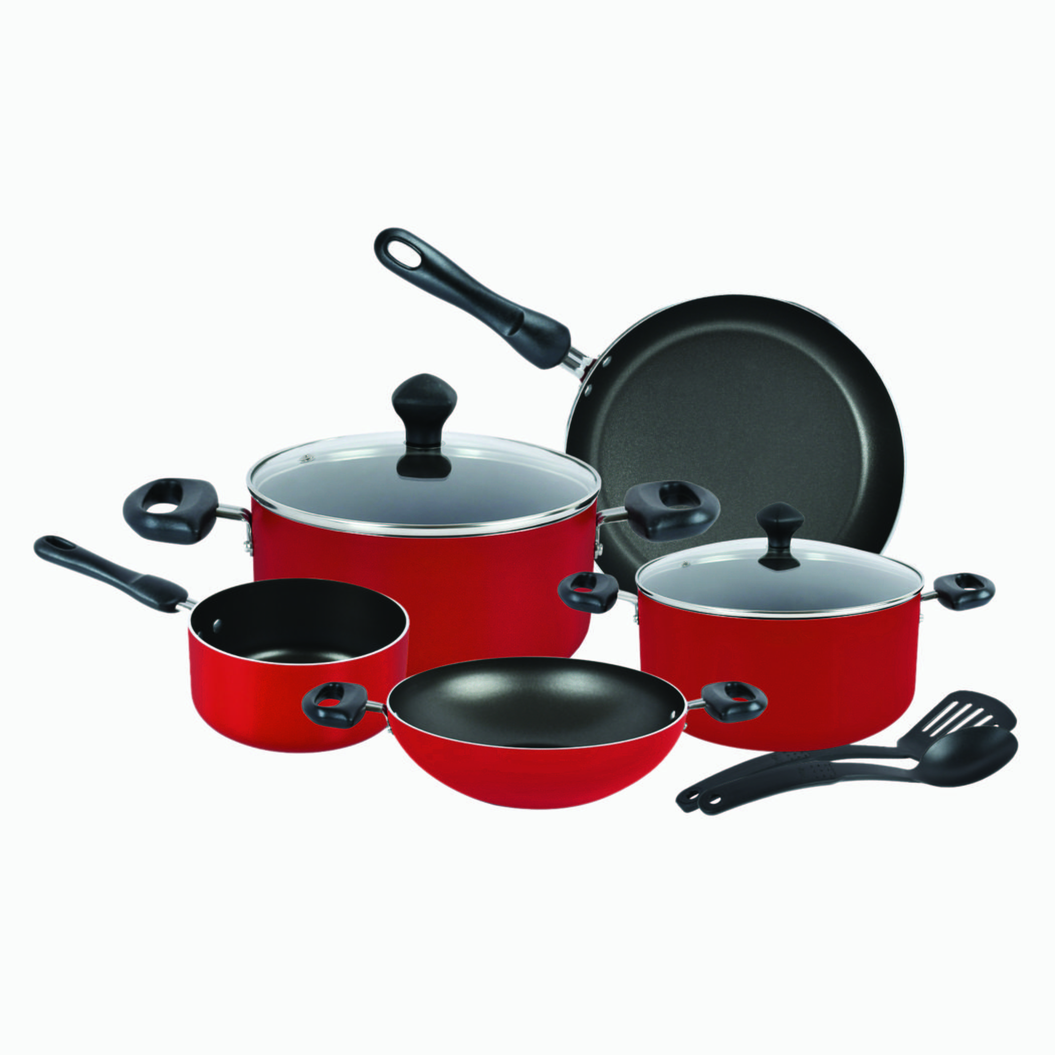 Non-Stick Aluminium 9-Piece Cookware Set-household-kitchen-cookware-cookwareandsets-image-1