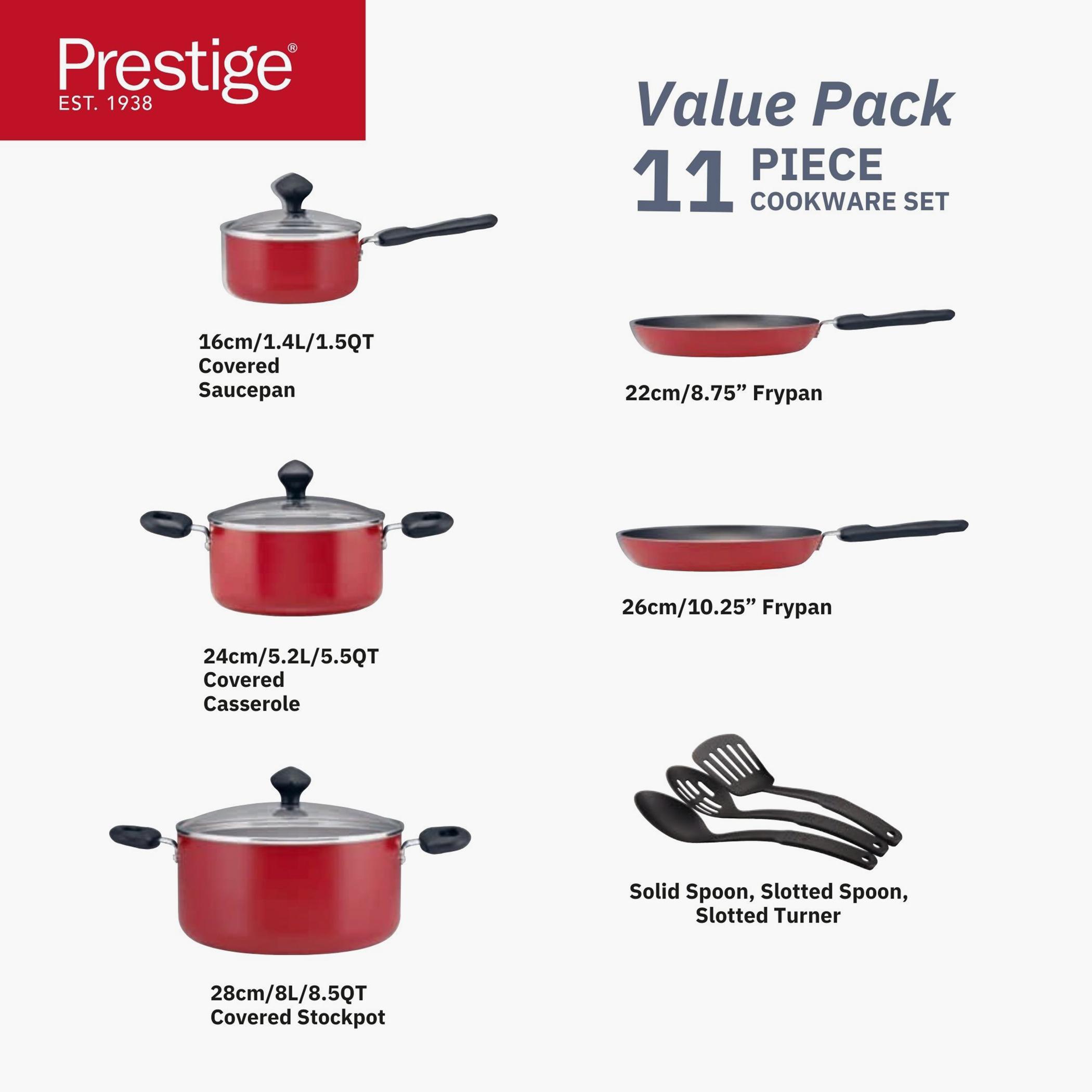 Classique 11-Piece Aluminium Non-Stick Cooking Set-household-kitchen-cookware-cookwareandsets-image-2