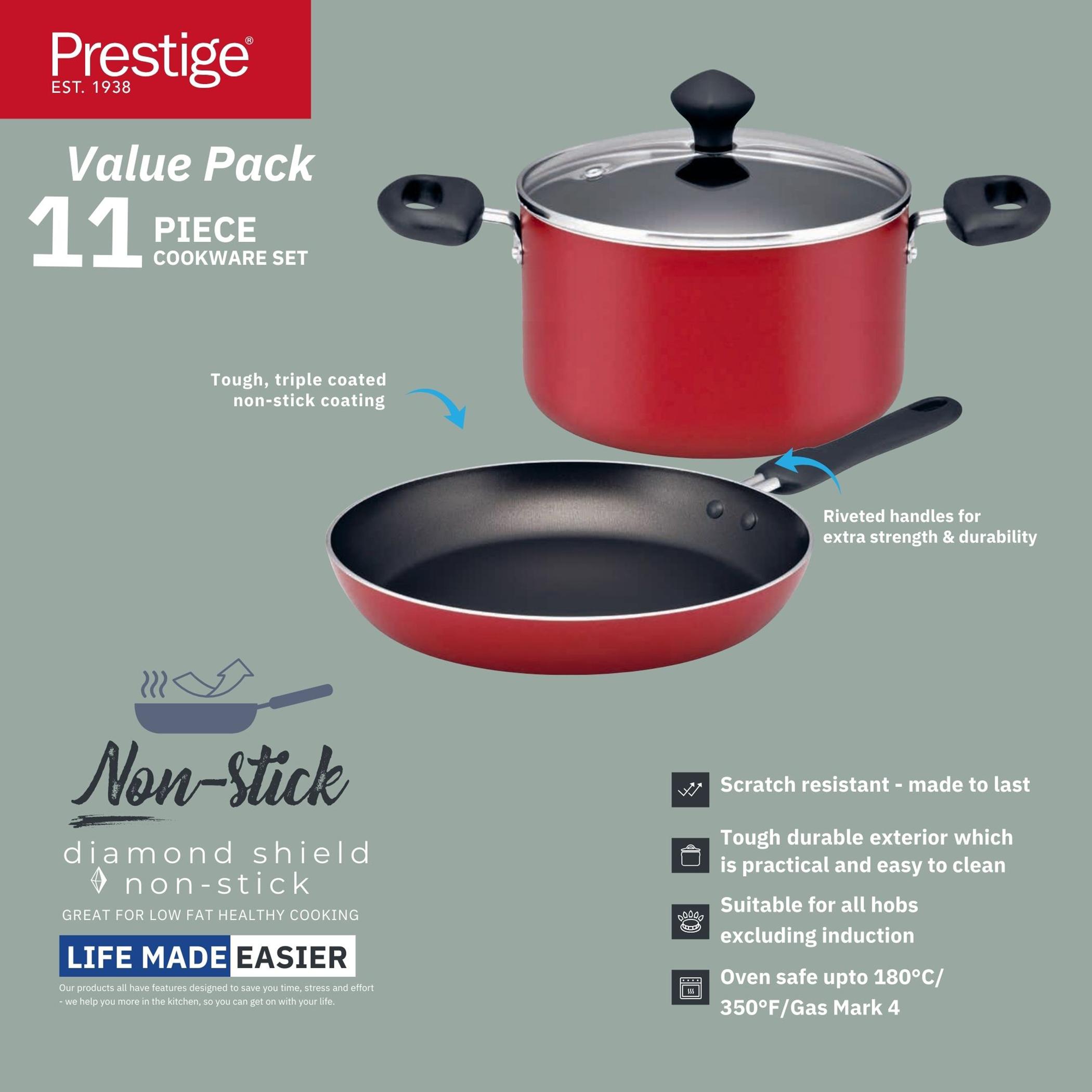 Classique 11-Piece Aluminium Non-Stick Cooking Set-household-kitchen-cookware-cookwareandsets-image-4