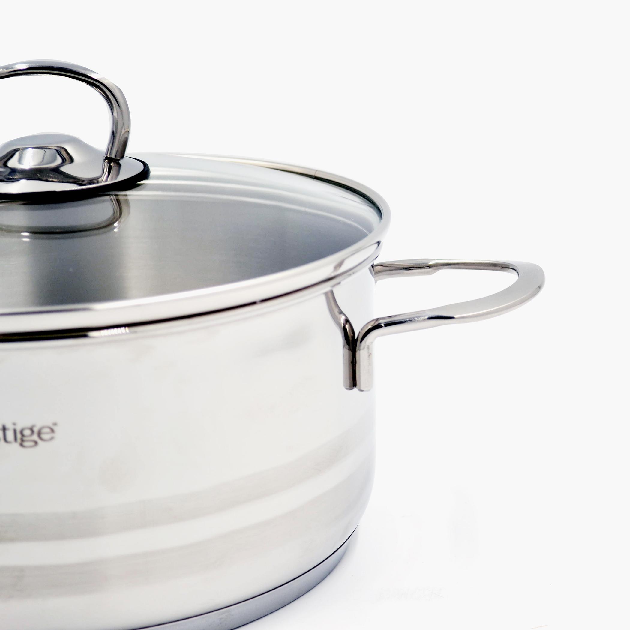 Infinity Stainless Steel Casserole with Lid - 20 cms-household-kitchen-cookware-potsandpans-image-5