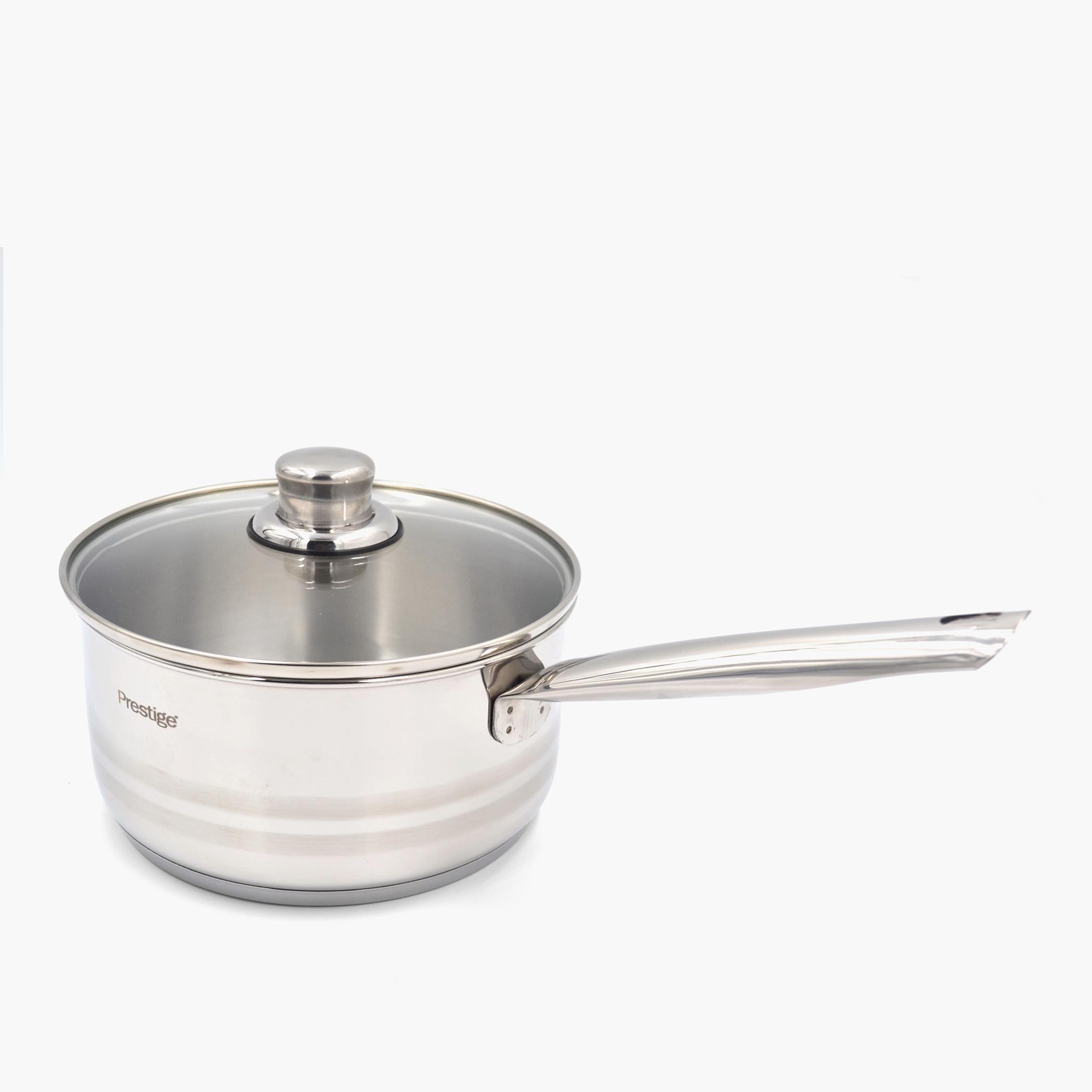 قدر صلصة ستانليس ستيل مع غطاء إنفينيتي من برستيج - 20 سم-household-kitchen-cookware-potsandpans-image-1
