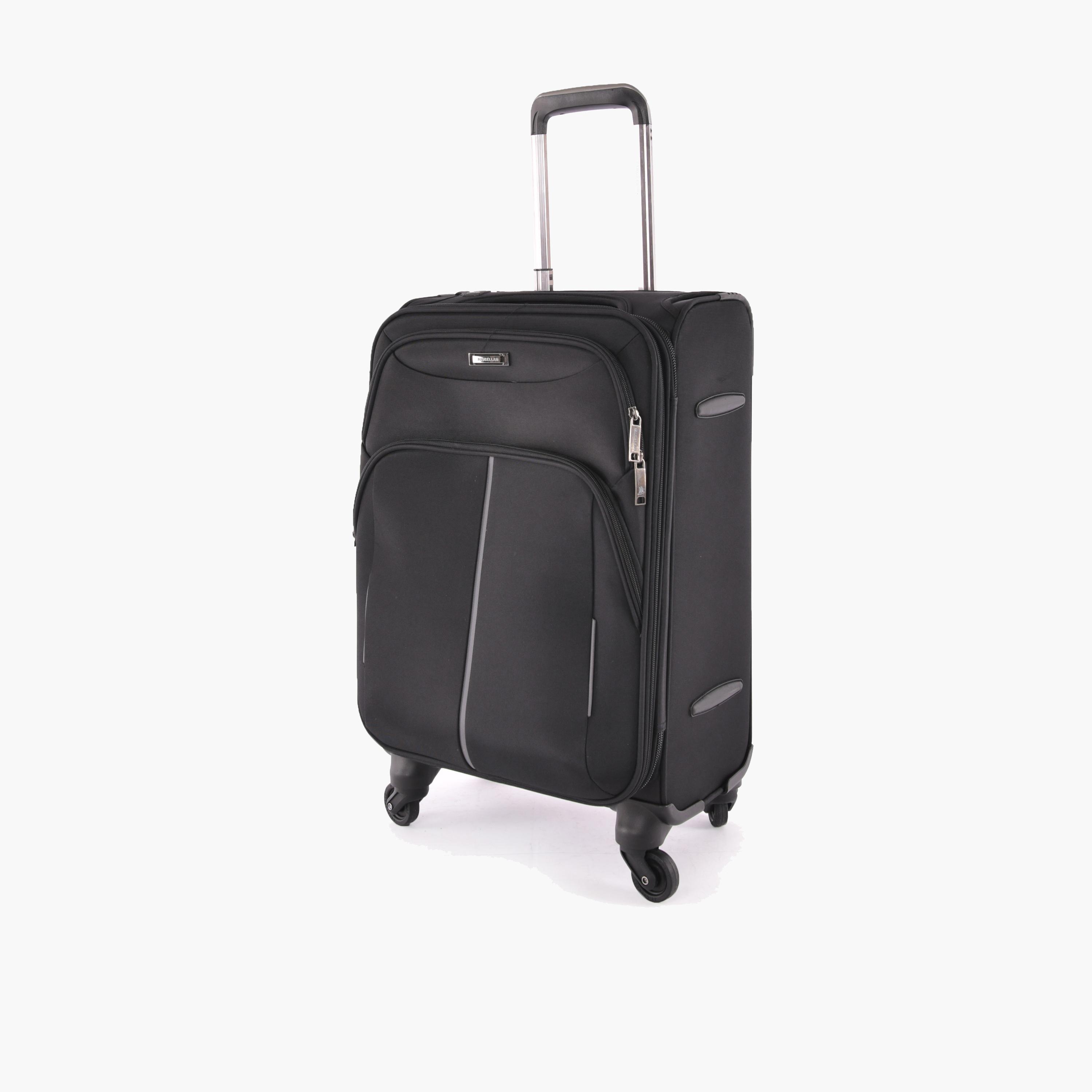 Magellan 59.5 CM Small Cabin Textile Softcase 4-Wheeler Spinner Luggage Bag with Combination Lock | 1337-20-travel-luggagesandbags-luggage-image-5