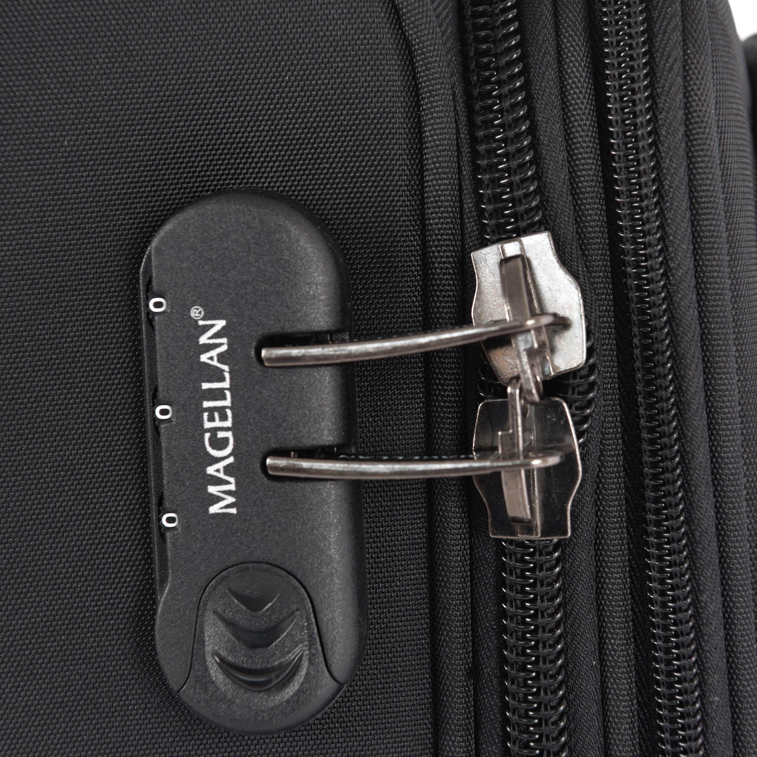 Magellan 79.5 CM Large Check-In Textile Softcase 4-Wheeler Spinner Luggage Bag with Combination Lock | 1337-28(1P)-travel-luggagesandbags-luggage-image-10