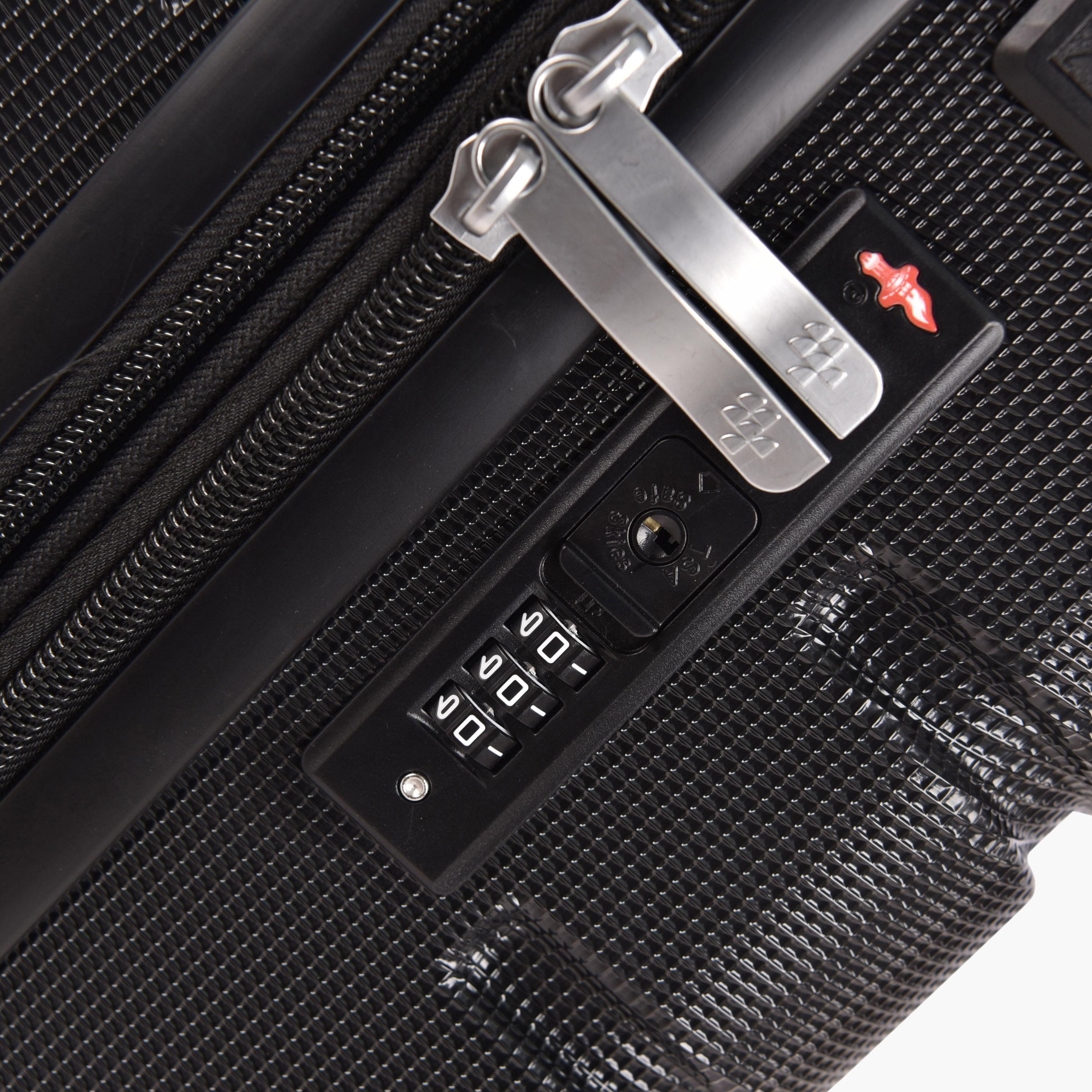 Magellan 58 CM Small Cabin ABS Hardcase 4-Wheeler Spinner Luggage Bag with TSA Lock | HK092-20-travel-luggagesandbags-luggage-image-10