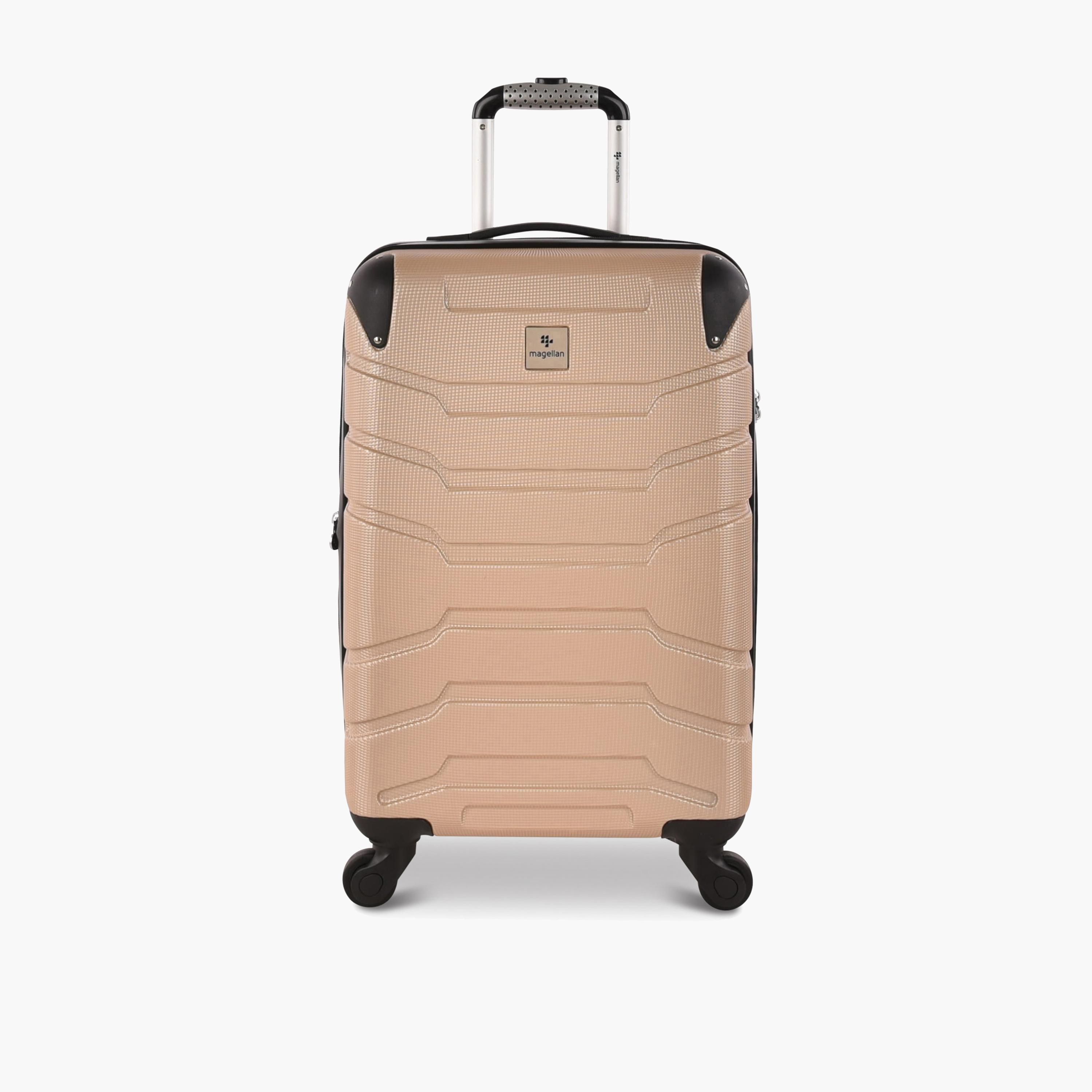 Magellan 58 CM Small Cabin ABS Hardcase 4-Wheeler Spinner Luggage Bag with TSA Lock | HK092-20-travel-luggagesandbags-luggage-image-1