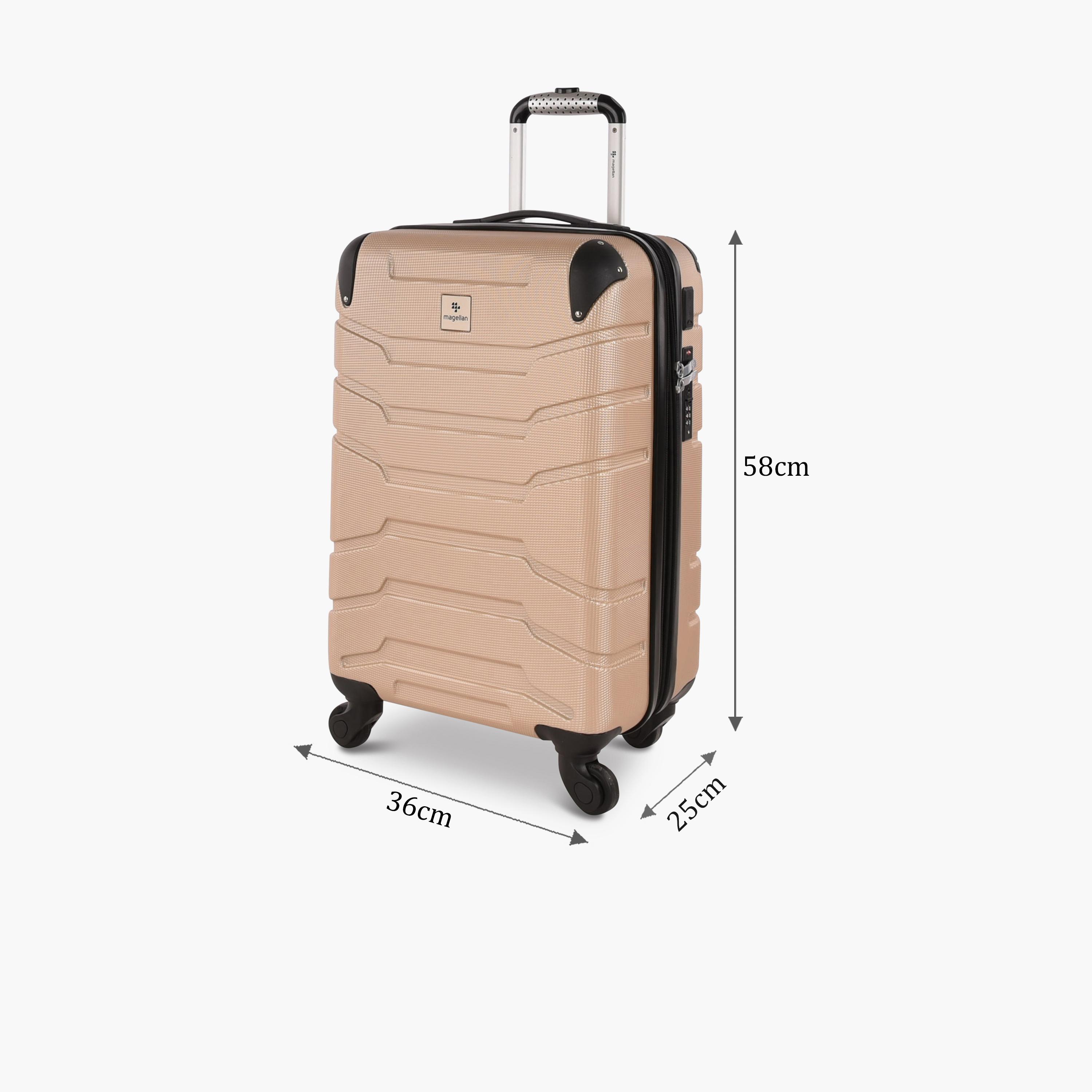 Magellan 58 CM Small Cabin ABS Hardcase 4-Wheeler Spinner Luggage Bag with TSA Lock | HK092-20-travel-luggagesandbags-luggage-image-2