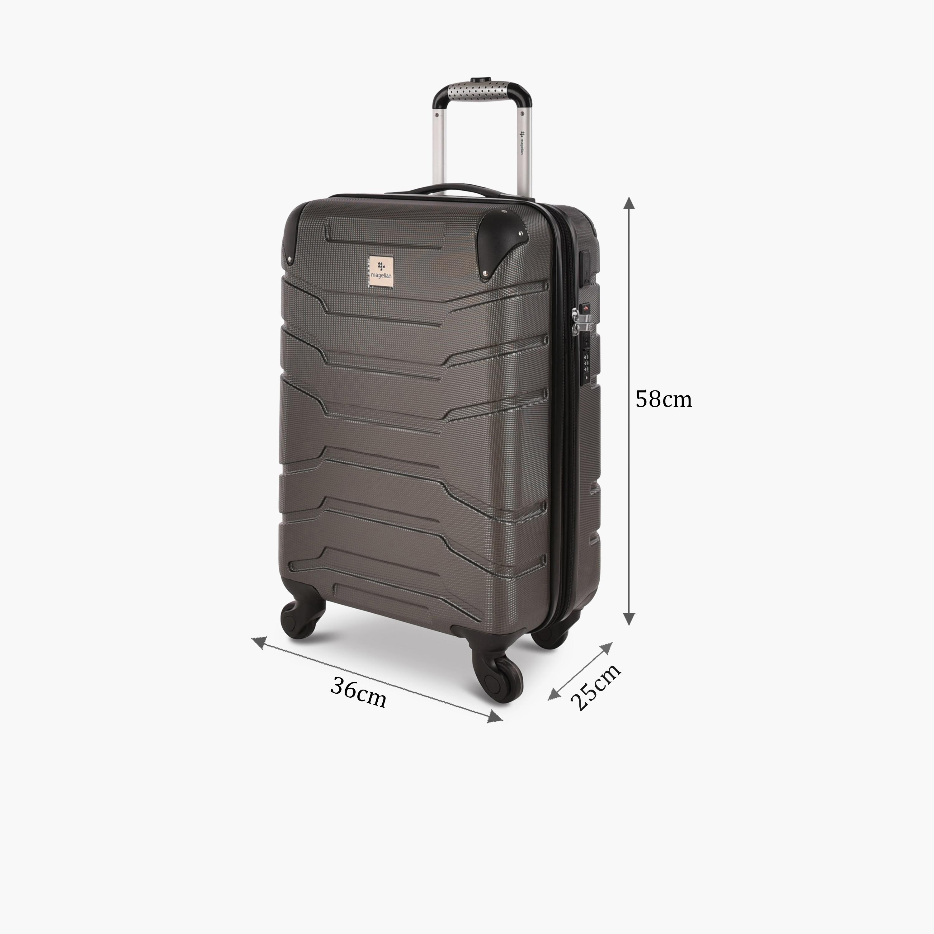 Magellan 58 CM Small Cabin ABS Hardcase 4-Wheeler Spinner Luggage Bag with TSA Lock | HK092-20-travel-luggagesandbags-luggage-image-2