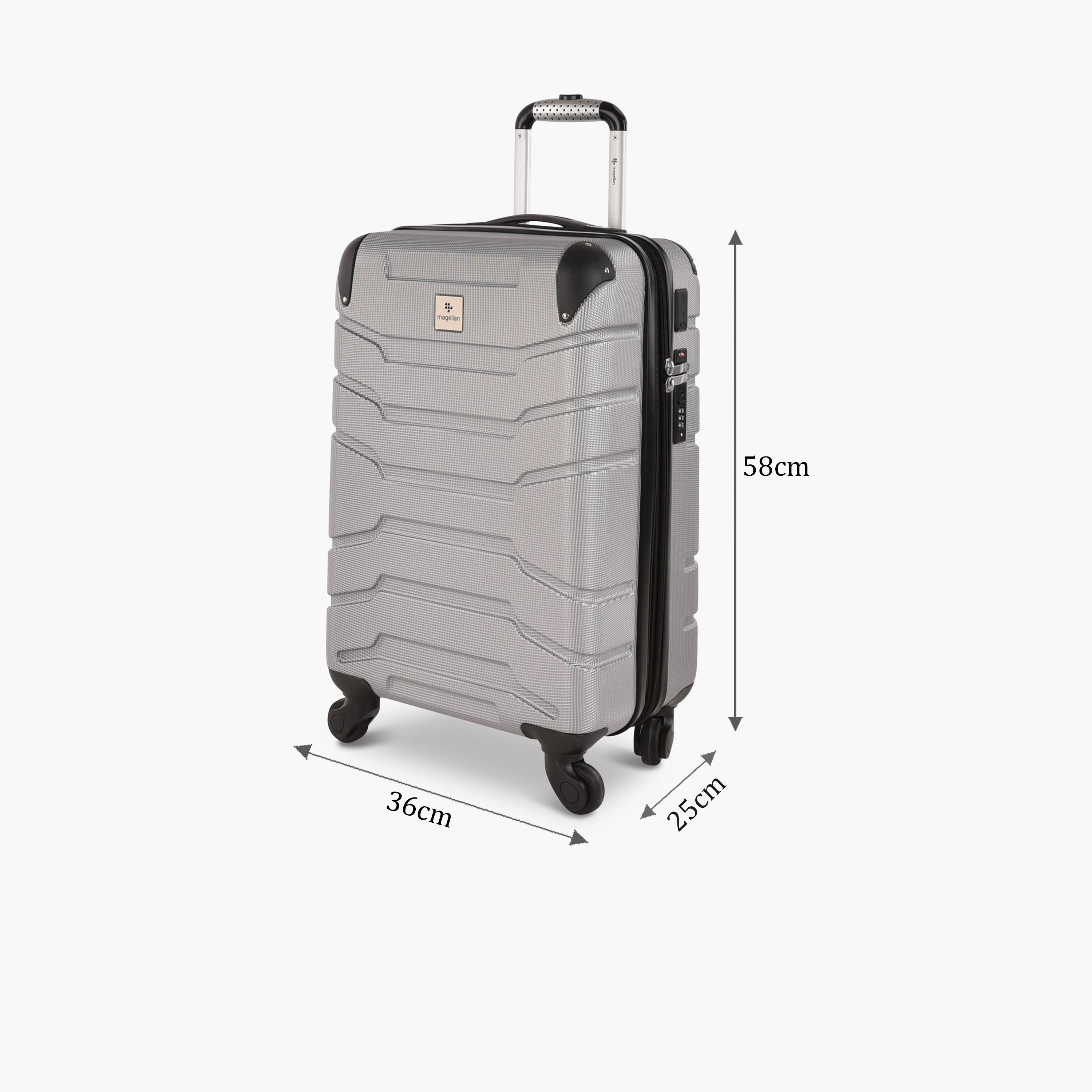 Magellan 58 CM Small Cabin ABS Hardcase 4-Wheeler Spinner Luggage Bag with TSA Lock | HK092-20-travel-luggagesandbags-luggage-image-2
