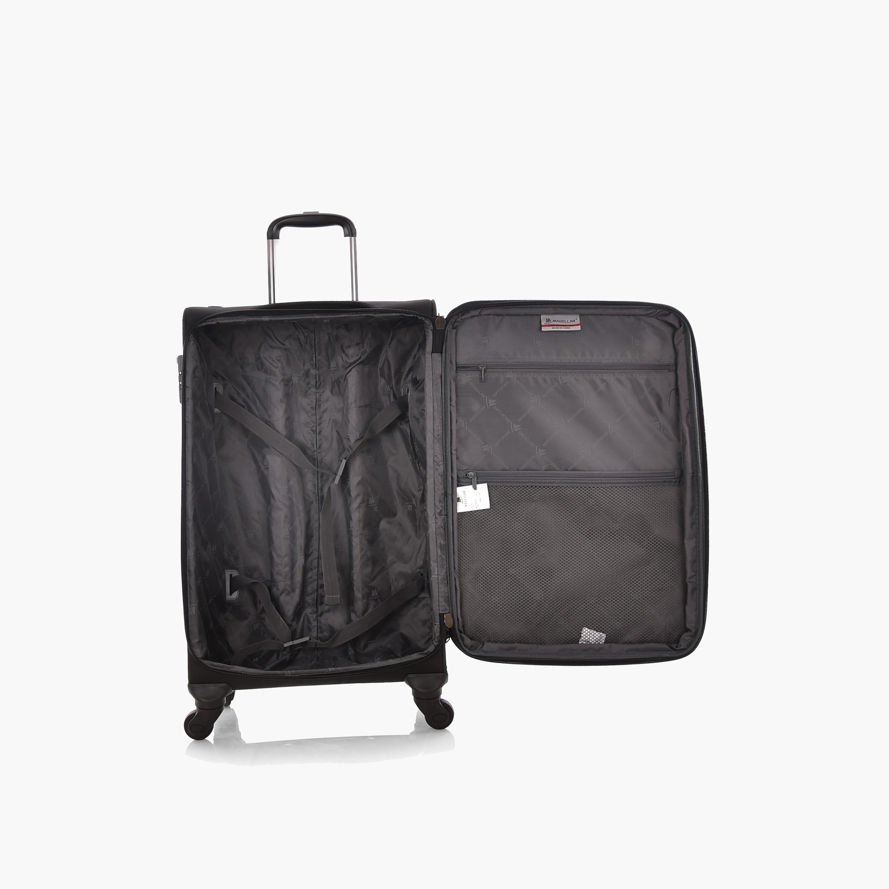 Magellan Set of 4 Textile Softcase 4-Wheeler Spinner Luggage Bags with TSA Lock | 1515/4P-travel-luggagesandbags-luggage-image-8