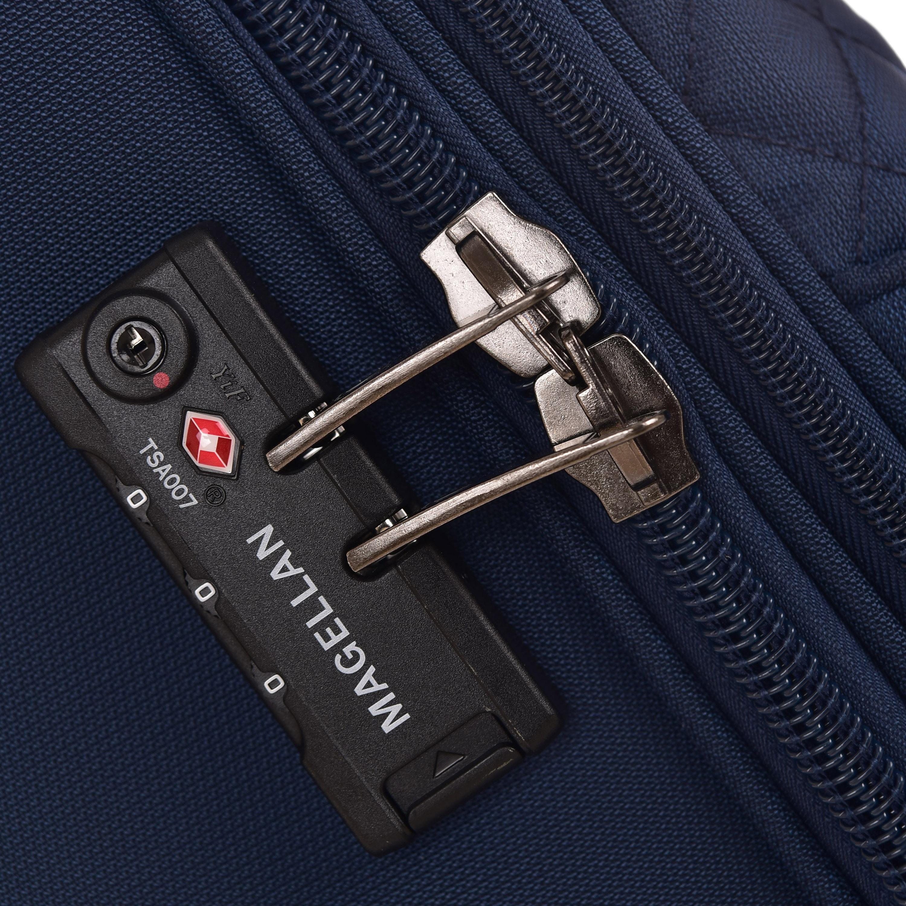 Magellan Set of 4 Textile Softcase 4-Wheeler Spinner Luggage Bags with TSA Lock | 1515/4P-travel-luggagesandbags-luggage-image-9