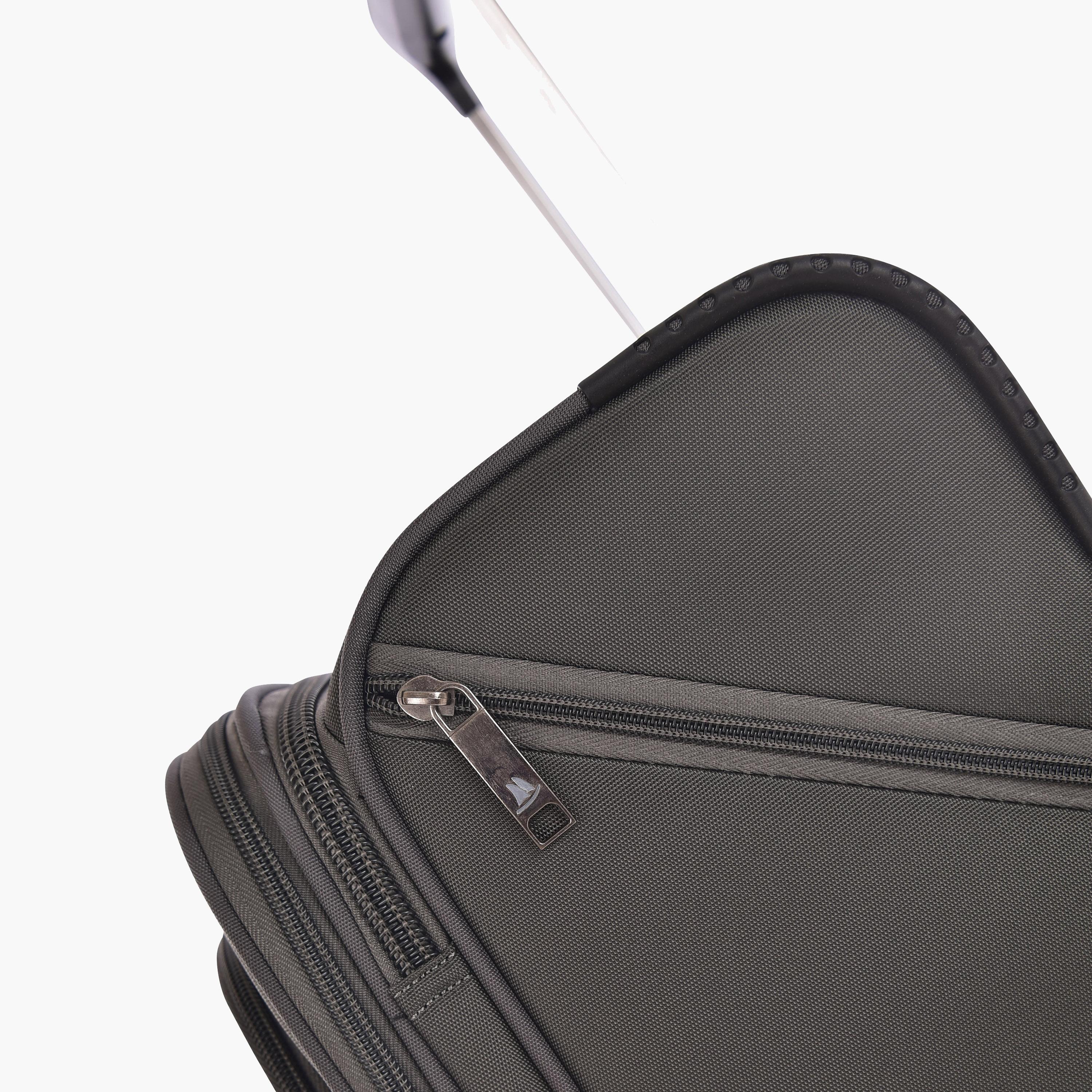 Magellan 58 CM Small Cabin Textile Softcase 4-Wheeler Spinner Luggage Bag with TSA Lock | 1303-20-travel-luggagesandbags-luggage-image-11