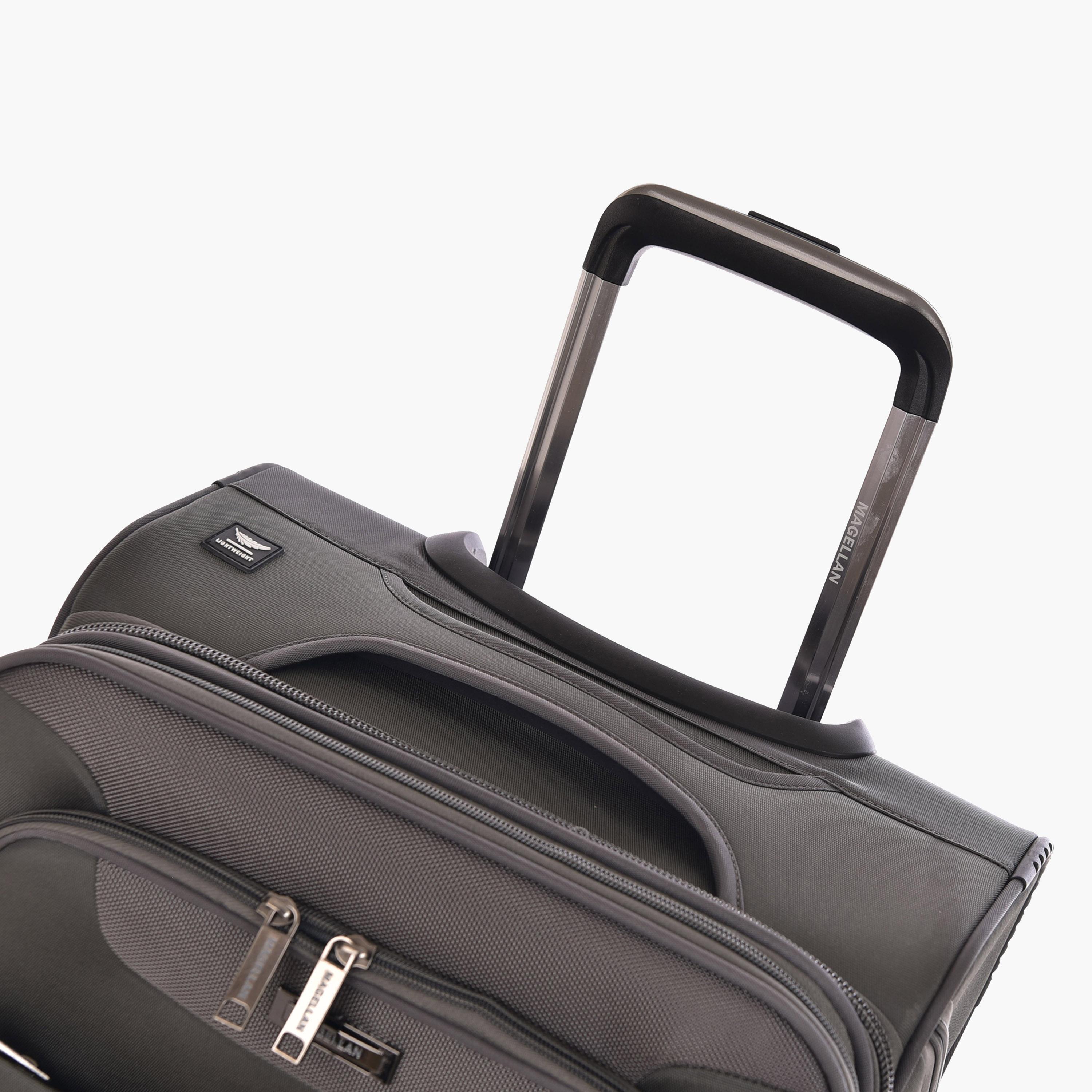 Magellan 58 CM Small Cabin Textile Softcase 4-Wheeler Spinner Luggage Bag with TSA Lock | 1303-20-travel-luggagesandbags-luggage-image-9