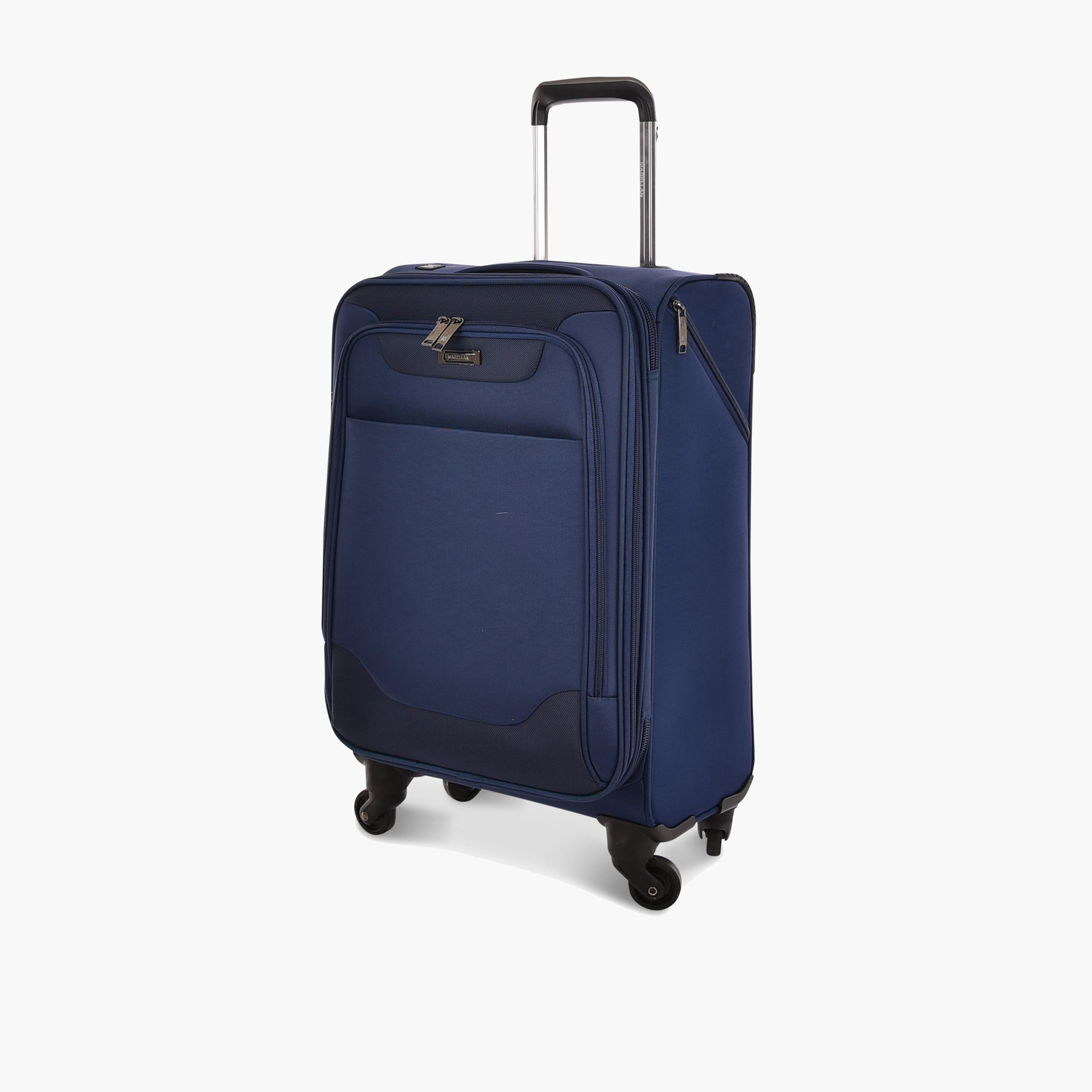 Magellan 58 CM Small Cabin Textile Softcase 4-Wheeler Spinner Luggage Bag with TSA Lock | 1303-20-travel-luggagesandbags-luggage-image-5