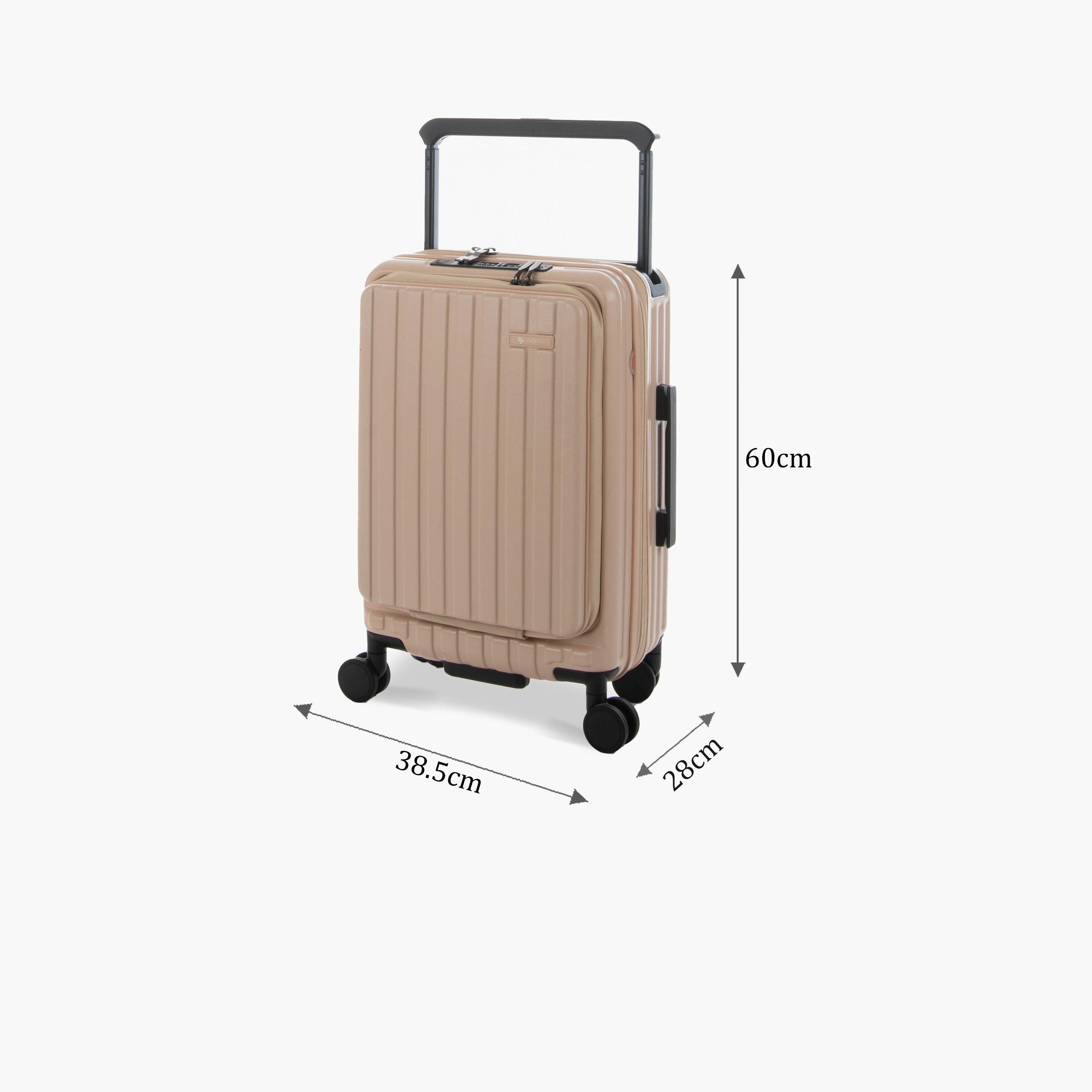 Magellan 60 CM Small Cabin Polycarbonate and ABS Hardcase 4-Wheeler Spinner Luggage Bag with TSA Lock | 2333HA-20(1P)-travel-luggagesandbags-luggage-image-2