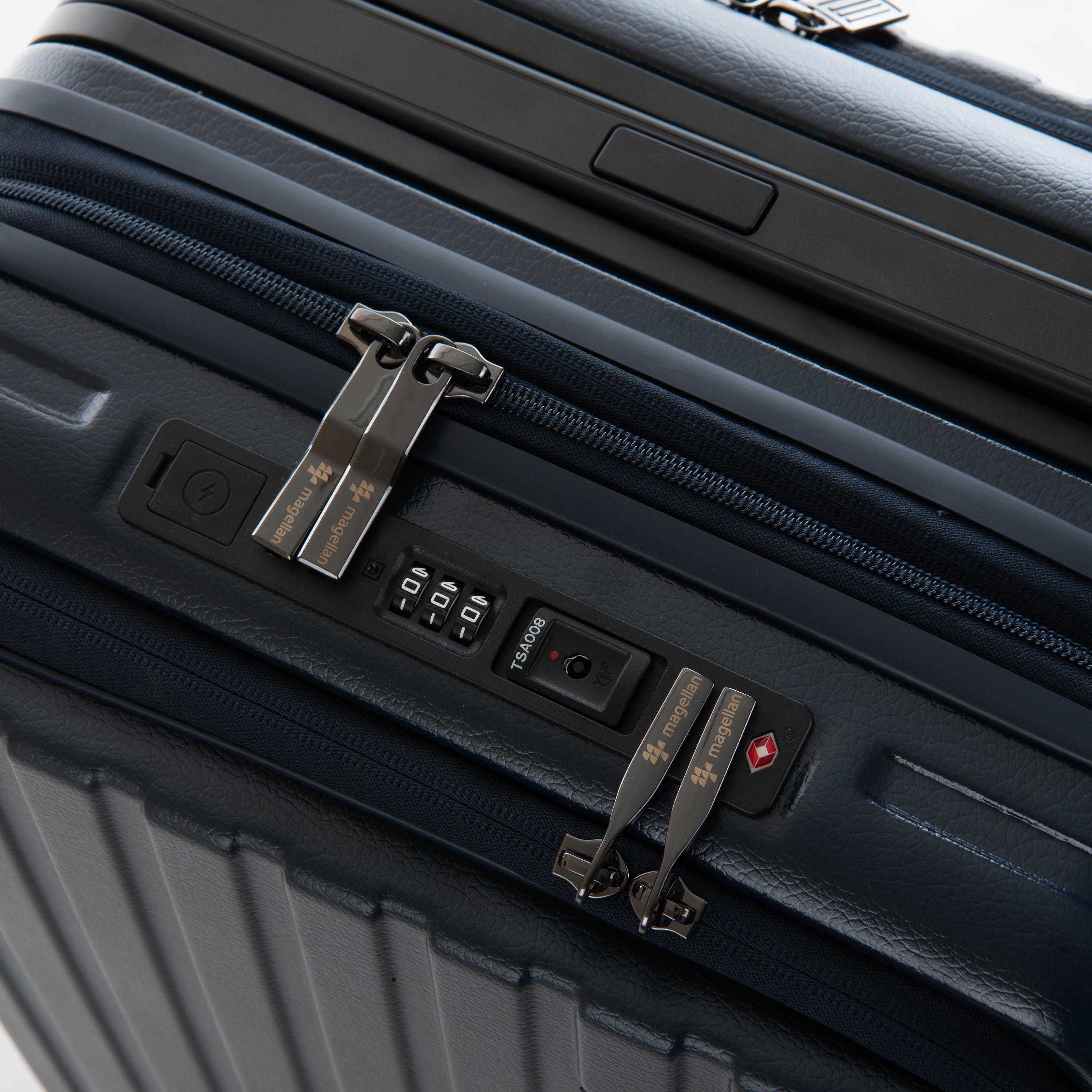 Magellan 60 CM Small Cabin Polycarbonate and ABS Hardcase 4-Wheeler Spinner Luggage Bag with TSA Lock | 2333HA-20(1P)-travel-luggagesandbags-luggage-image-11
