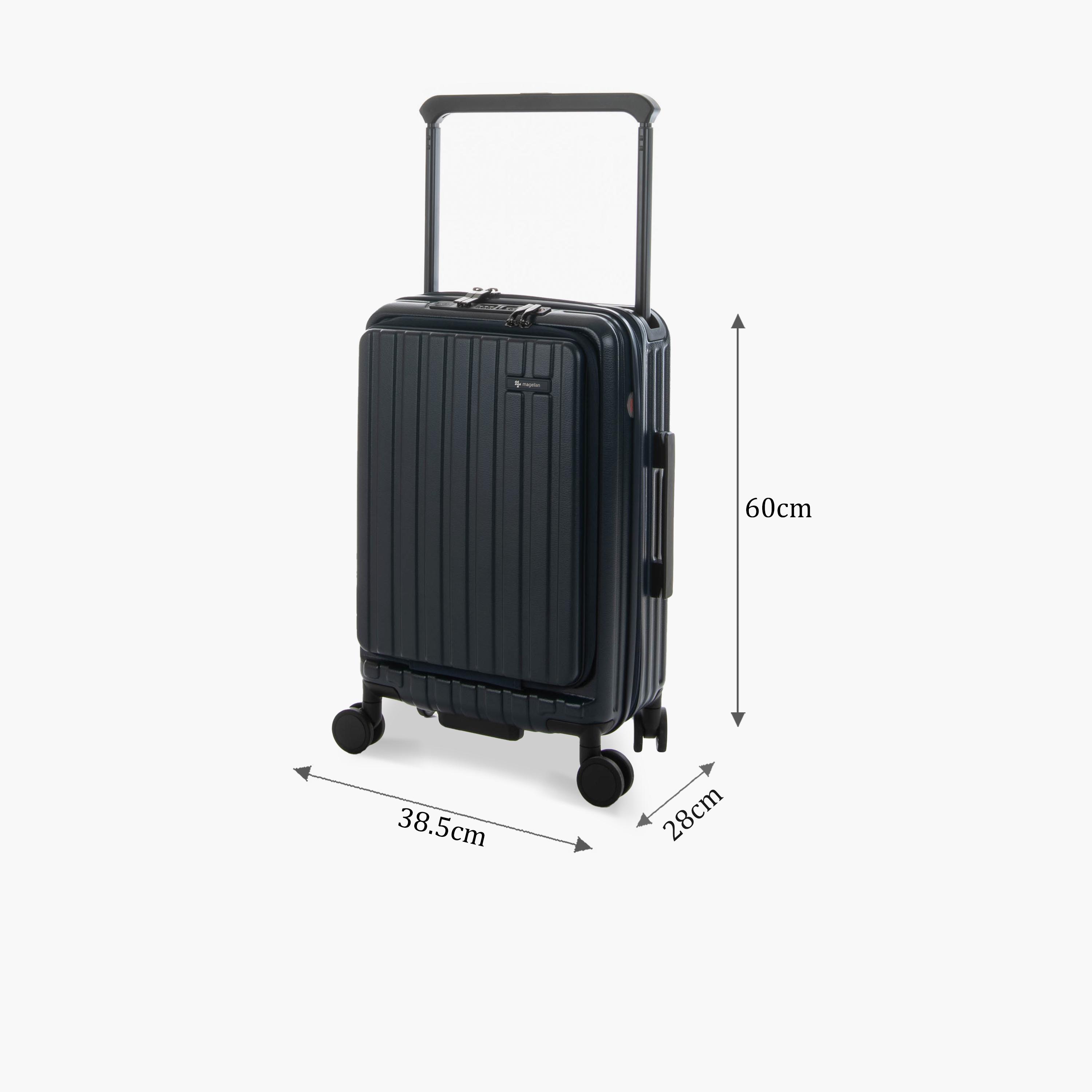Magellan 60 CM Small Cabin Polycarbonate and ABS Hardcase 4-Wheeler Spinner Luggage Bag with TSA Lock | 2333HA-20(1P)-travel-luggagesandbags-luggage-image-2