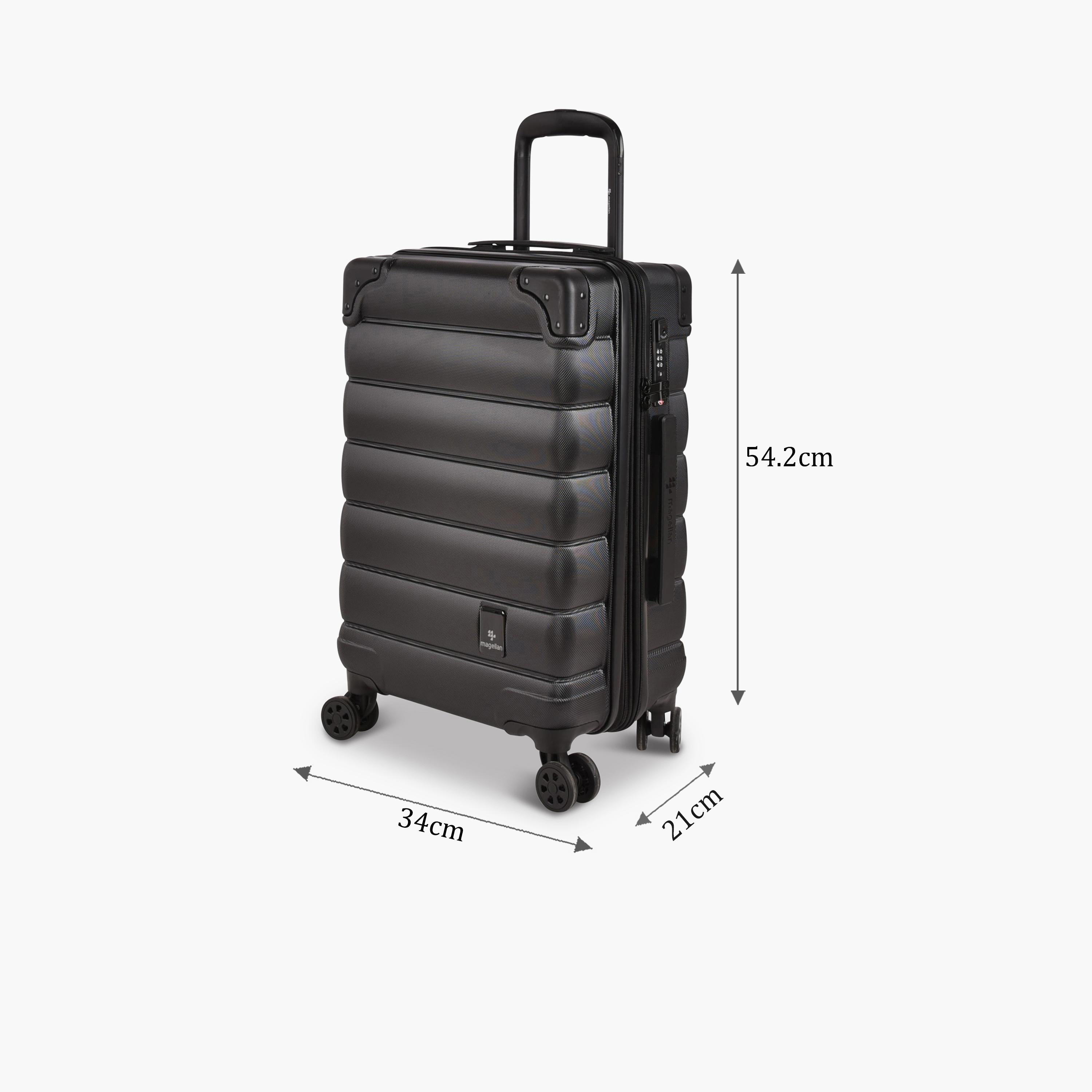 Magellan 54.2 CM Small Cabin ABS Hardcase 4-Wheeler Spinner Luggage Bag with TSA Lock | HK093-20-travel-luggagesandbags-luggage-image-2