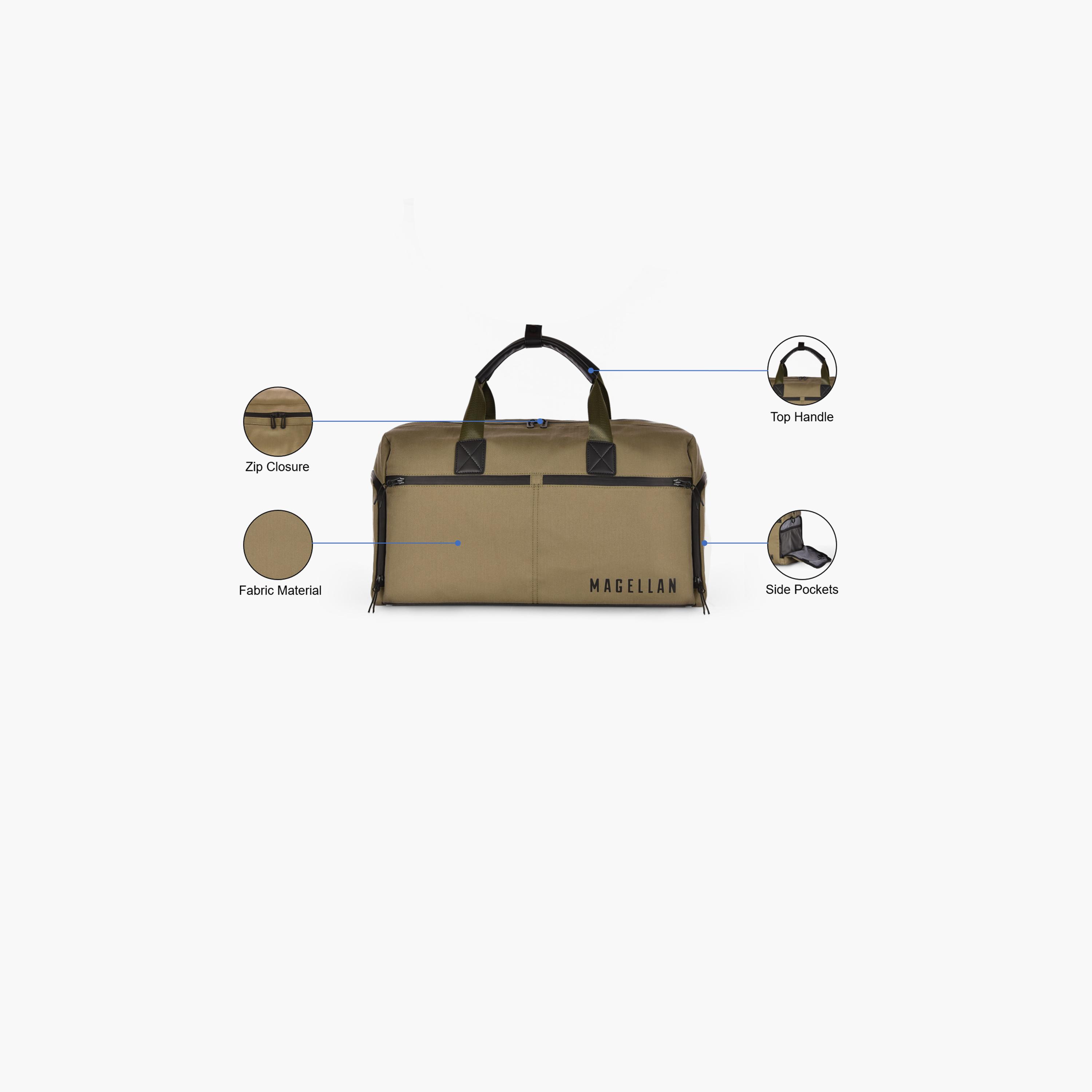 Magellan 11-Inch Duffel Bag with Telescopic & Carry Handle | ZYF1611-20(1P)-travel-luggagesandbags-dufflebags-image-3